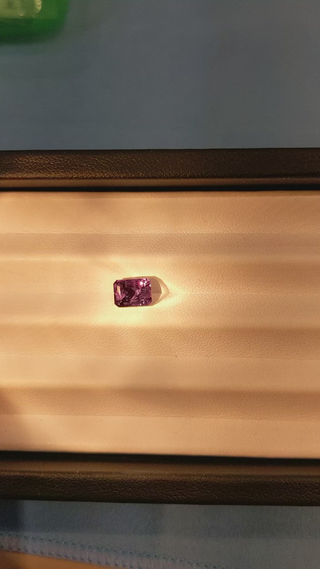 1.81 Ct. Alexandrite from Brazil Size Video