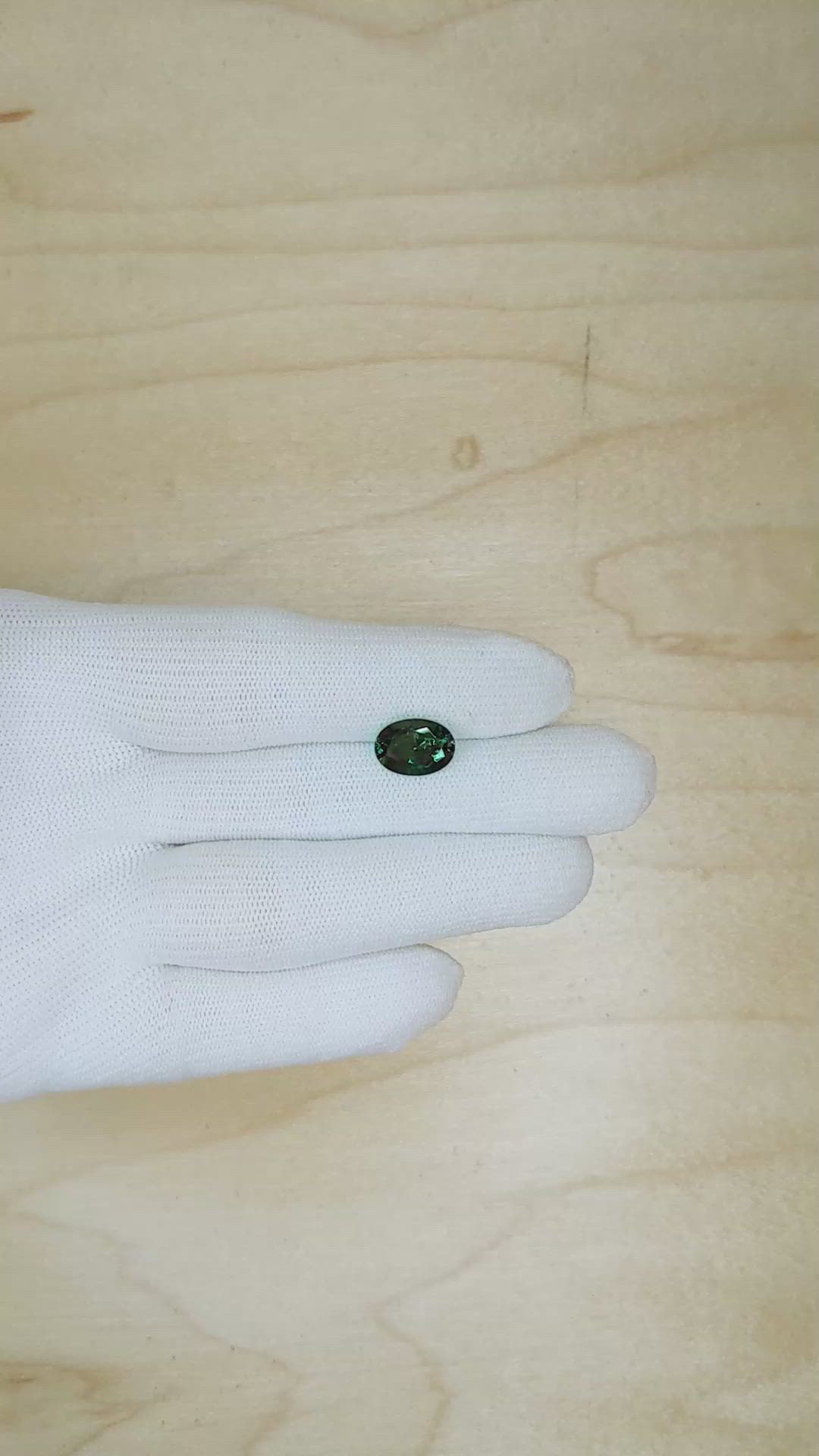 3.18 Ct. Alexandrite from Brazil Size Video