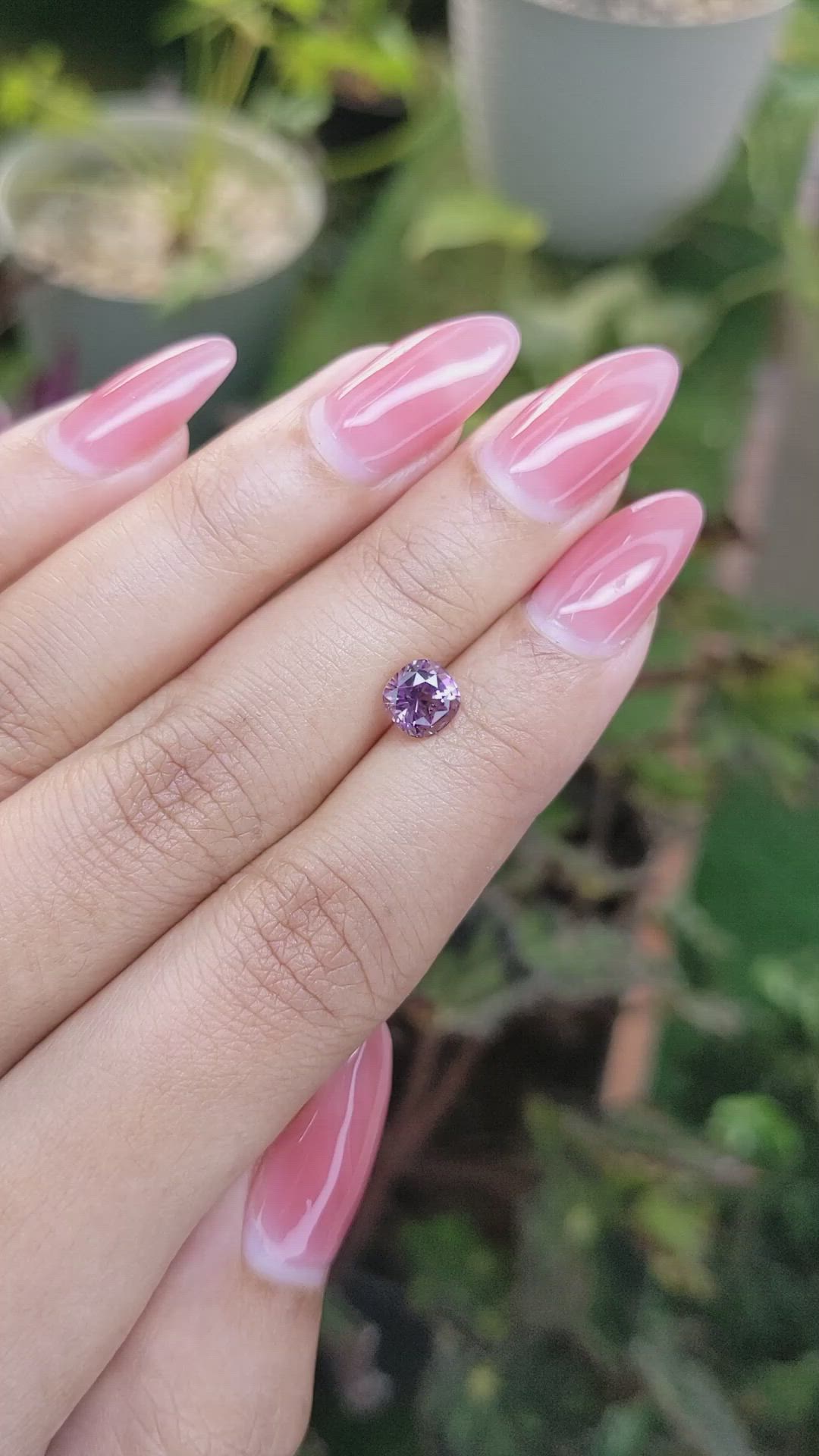 1.31 Ct. Spinel from Ceylon (Sri Lanka) Size Video