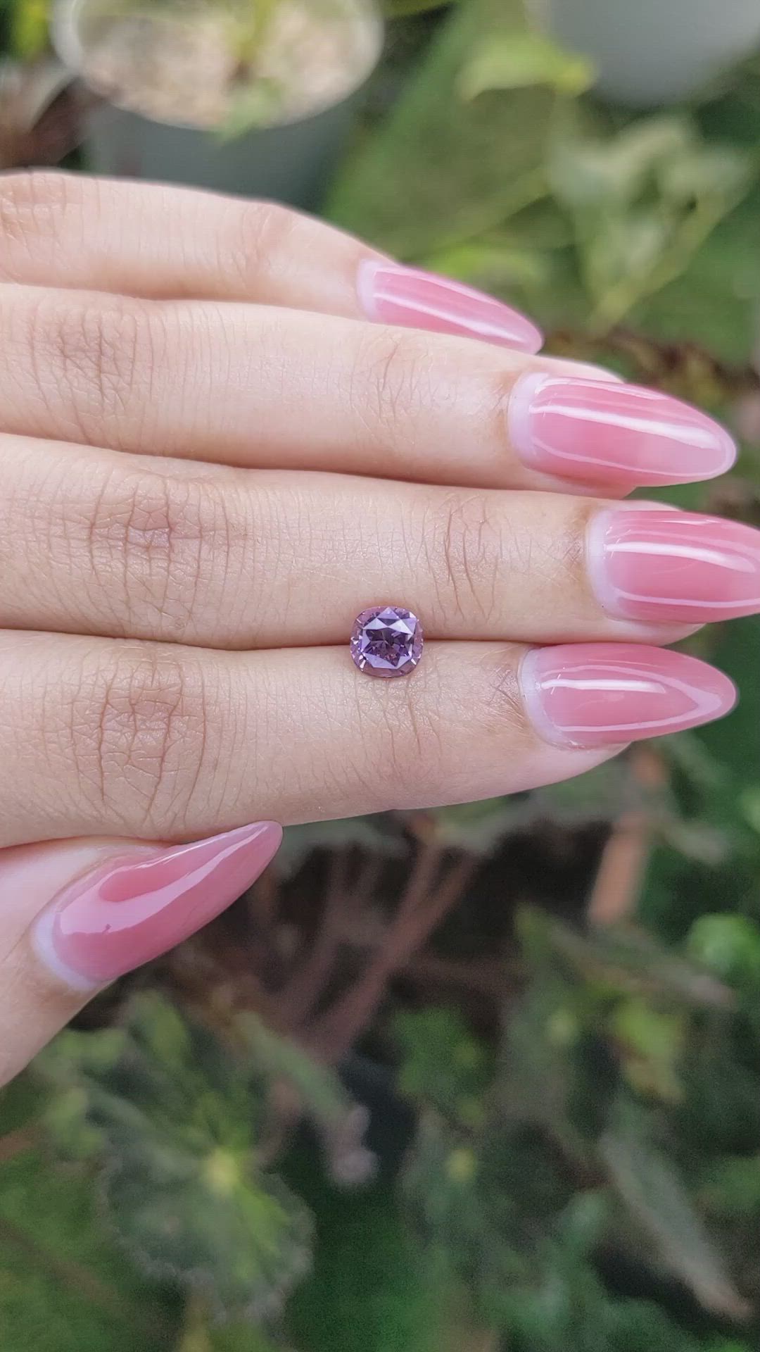 1.31 Ct. Spinel from Ceylon (Sri Lanka) Size Video