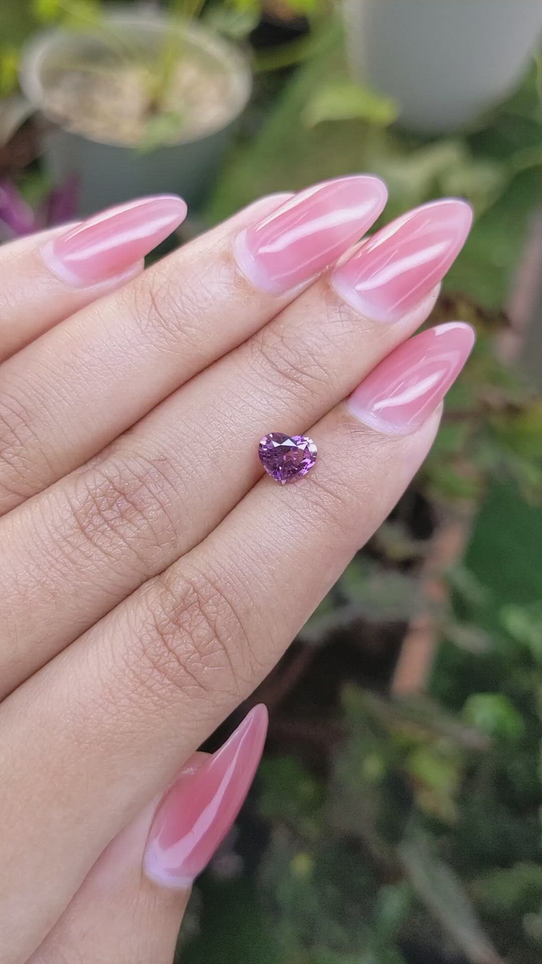 0.95 Ct. Spinel from Ceylon (Sri Lanka) Size Video