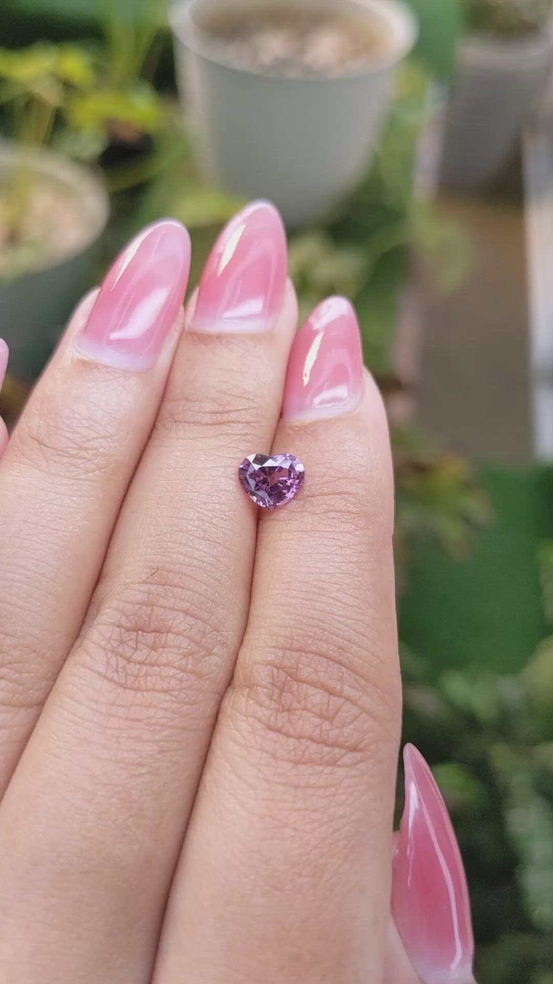 0.95 Ct. Spinel from Ceylon (Sri Lanka) Size Video