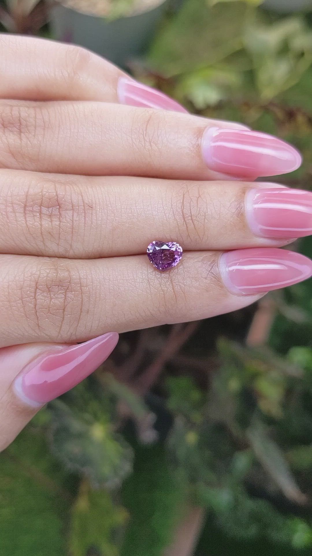 0.95 Ct. Spinel from Ceylon (Sri Lanka) Size Video