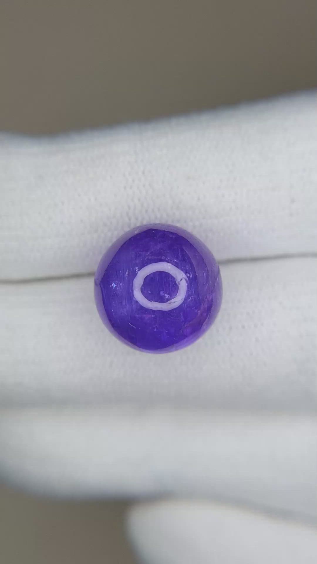 15.47 Ct. Cabochon Tanzanite from Tanzania Size Video