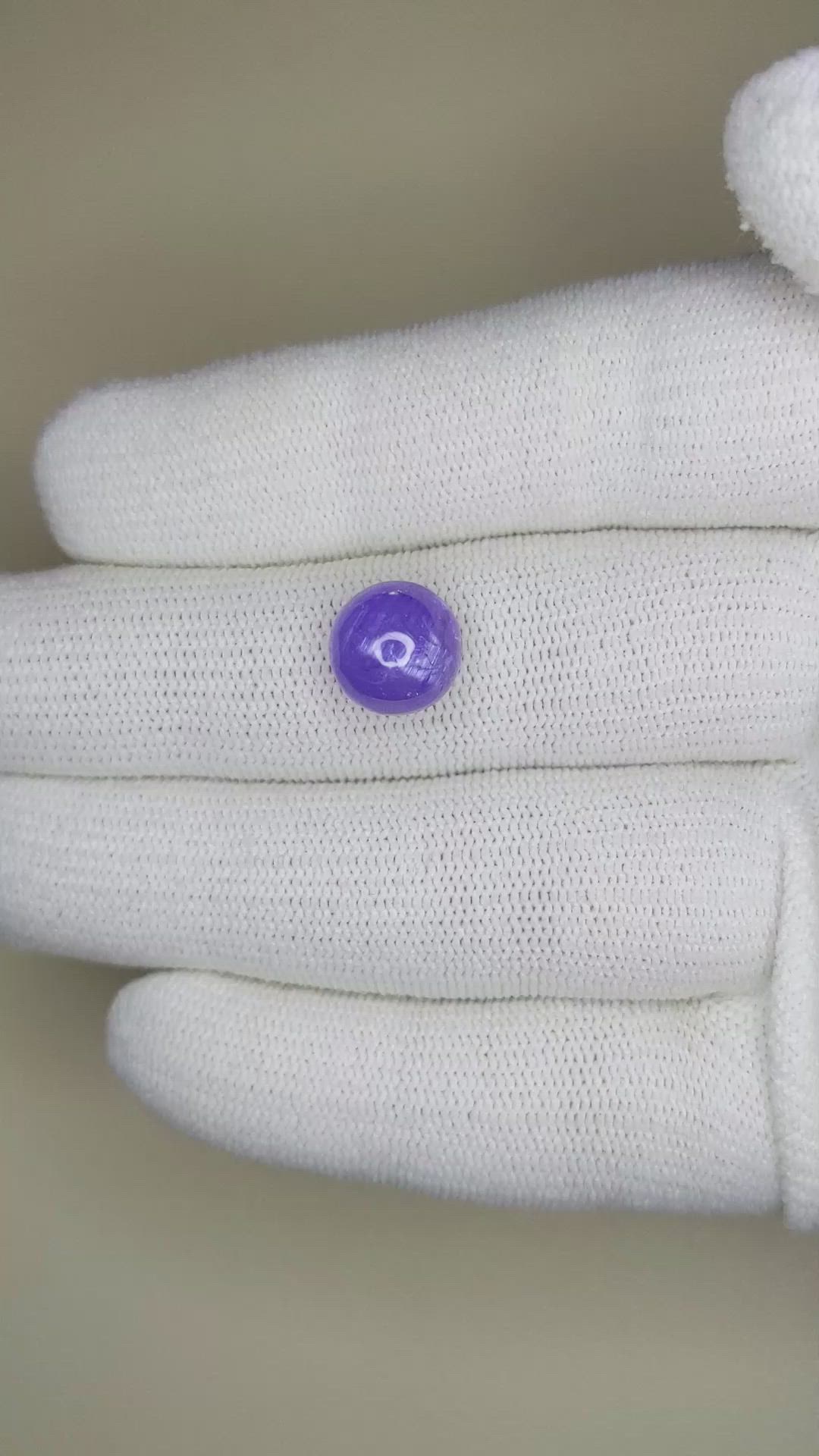 6.46 Ct. Cabochon Tanzanite from Tanzania Size Video