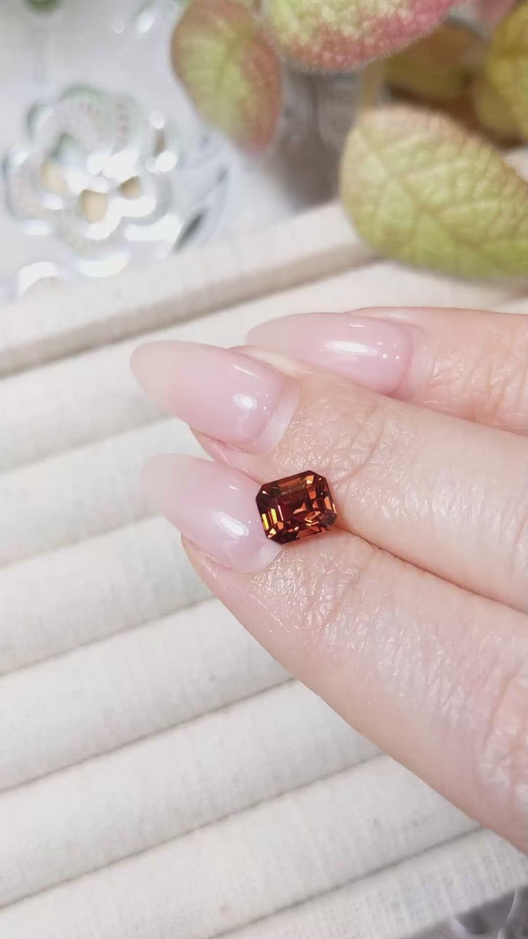 2.22 Ct. Spessartite Garnet from Madagascar Size Video