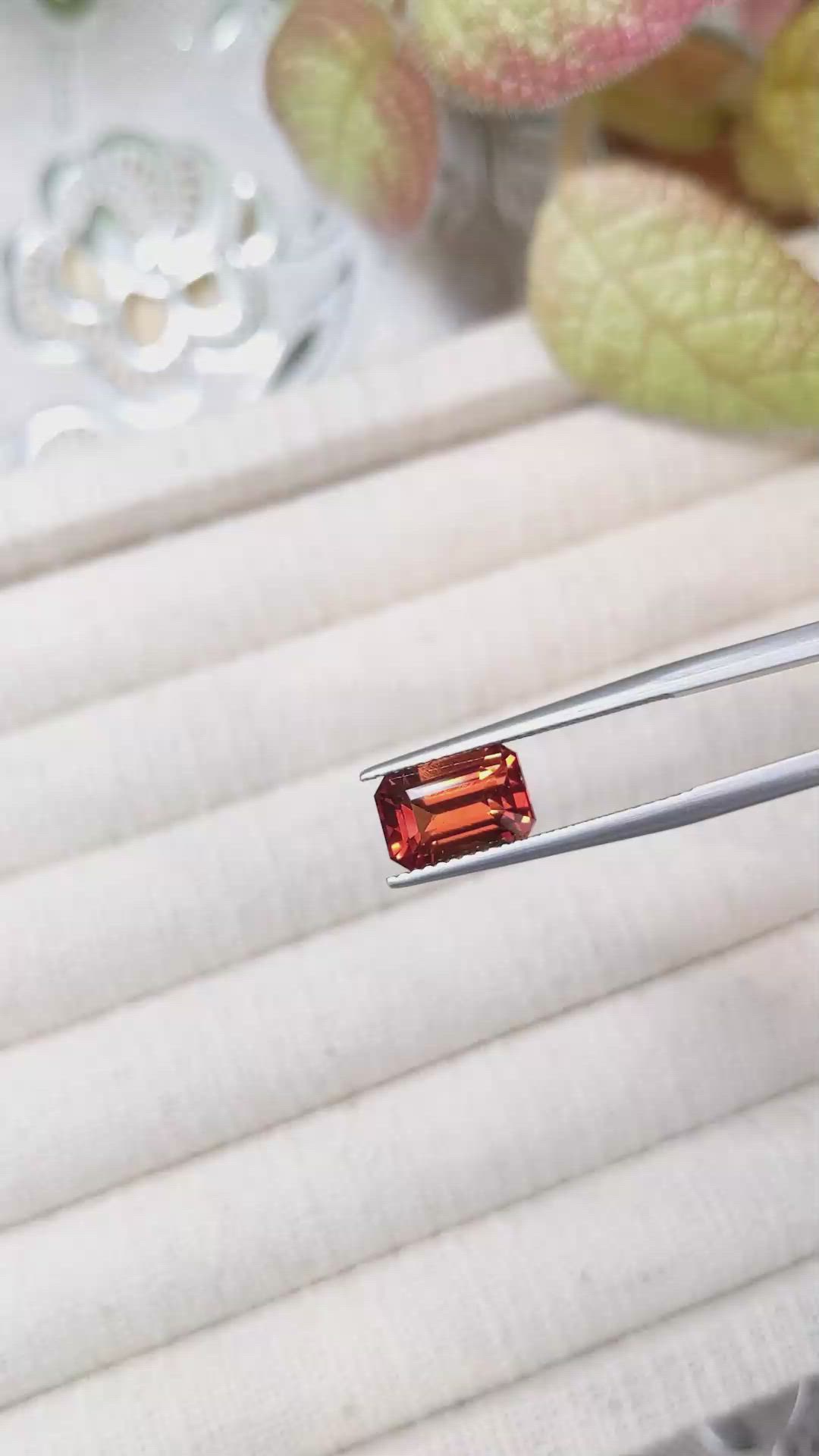 3.69 Ct. Spessartite Garnet from Madagascar Size Video