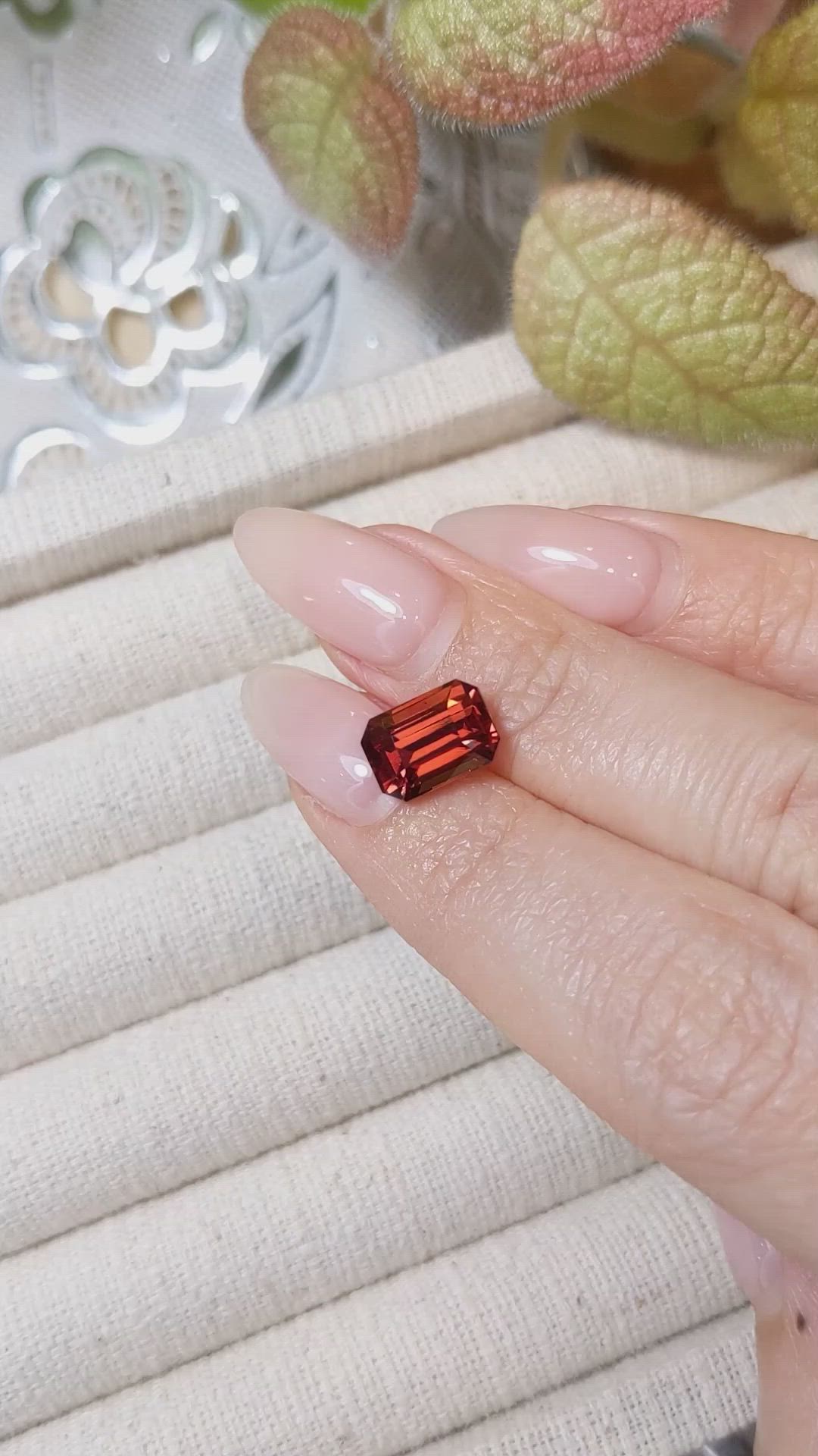 4.04 Ct. Spessartite Garnet from Madagascar Size Video