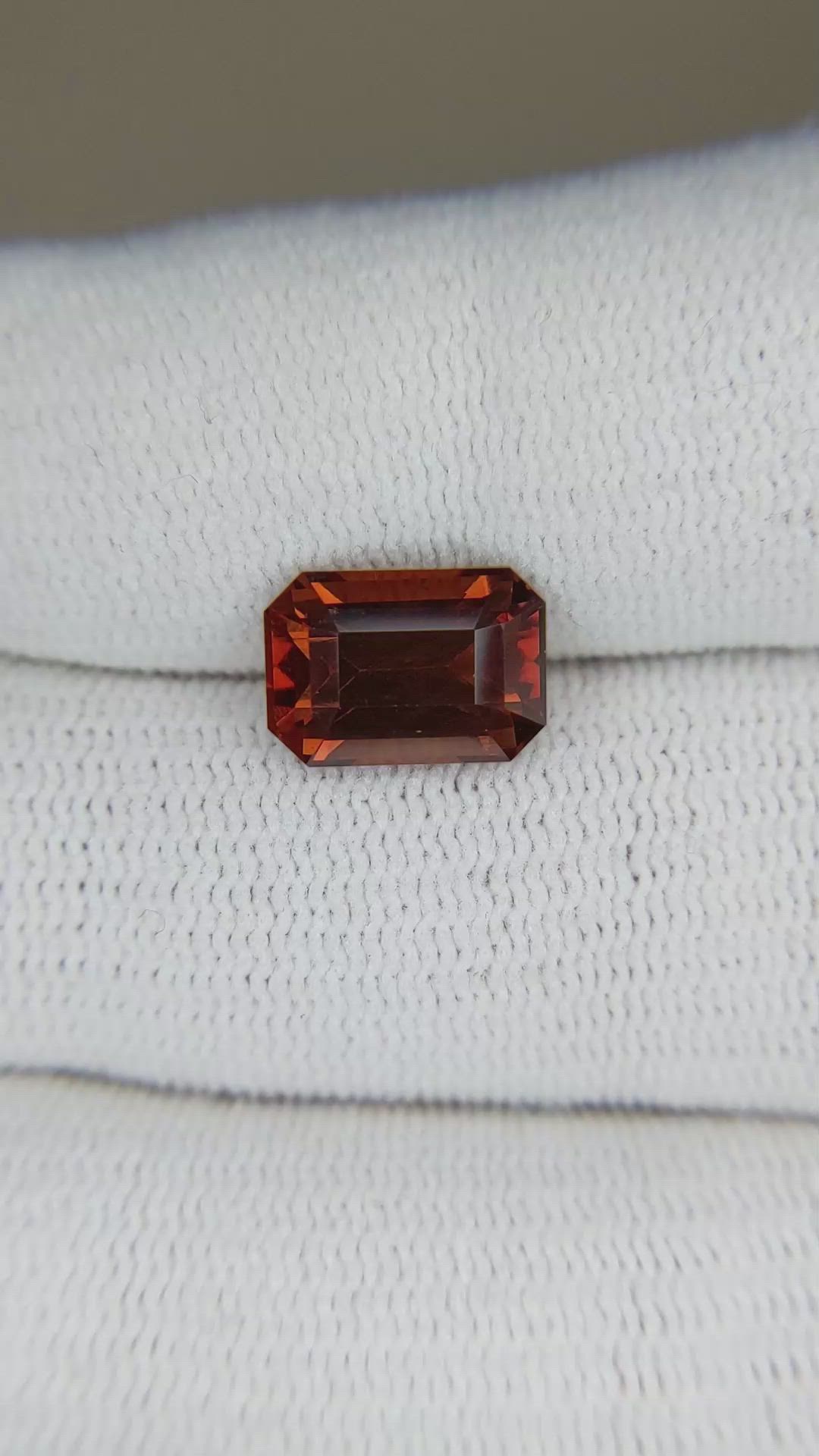 4.04 Ct. Spessartite Garnet from Madagascar Size Video
