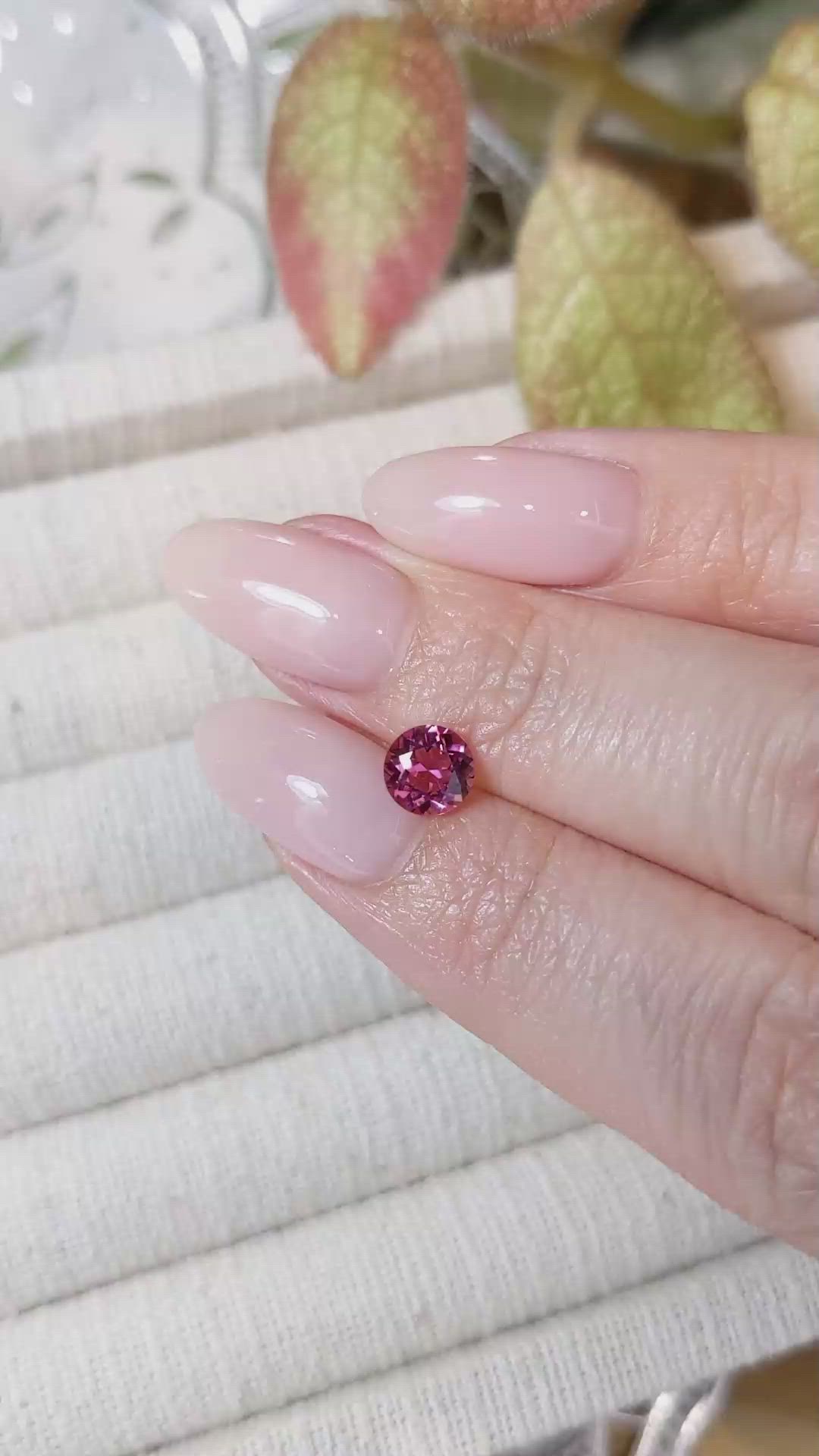 0.82 Ct. Tourmaline from Mozambique Size Video