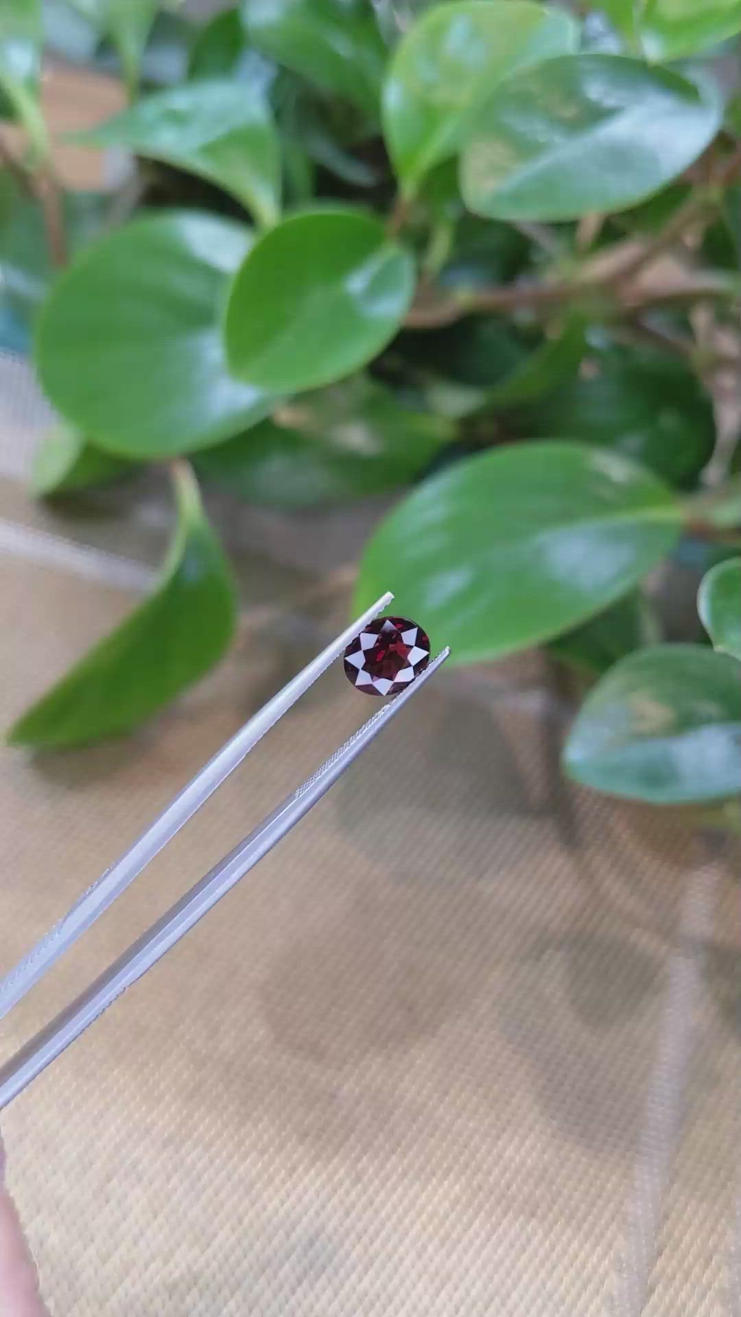 1.99 Ct. Garnet from Madagascar Size Video