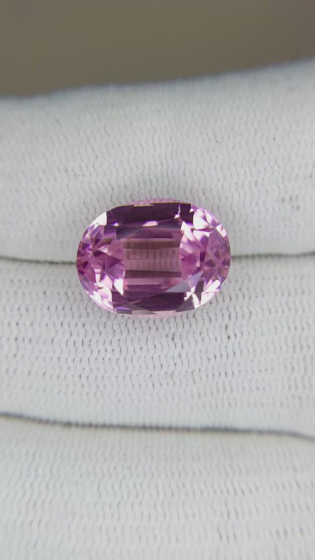 10.61 Ct. Kunzite from Afghanistan Size Video