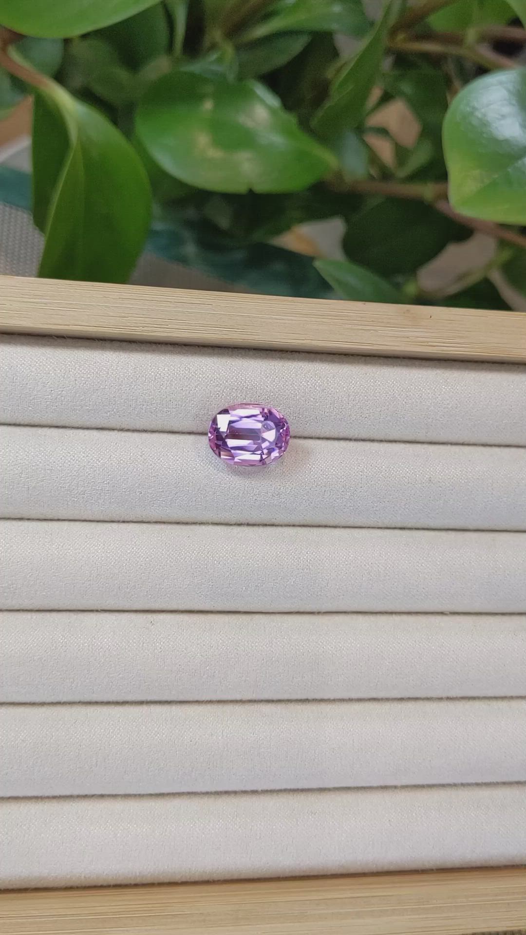 10.42 Ct. Kunzite from Afghanistan Size Video