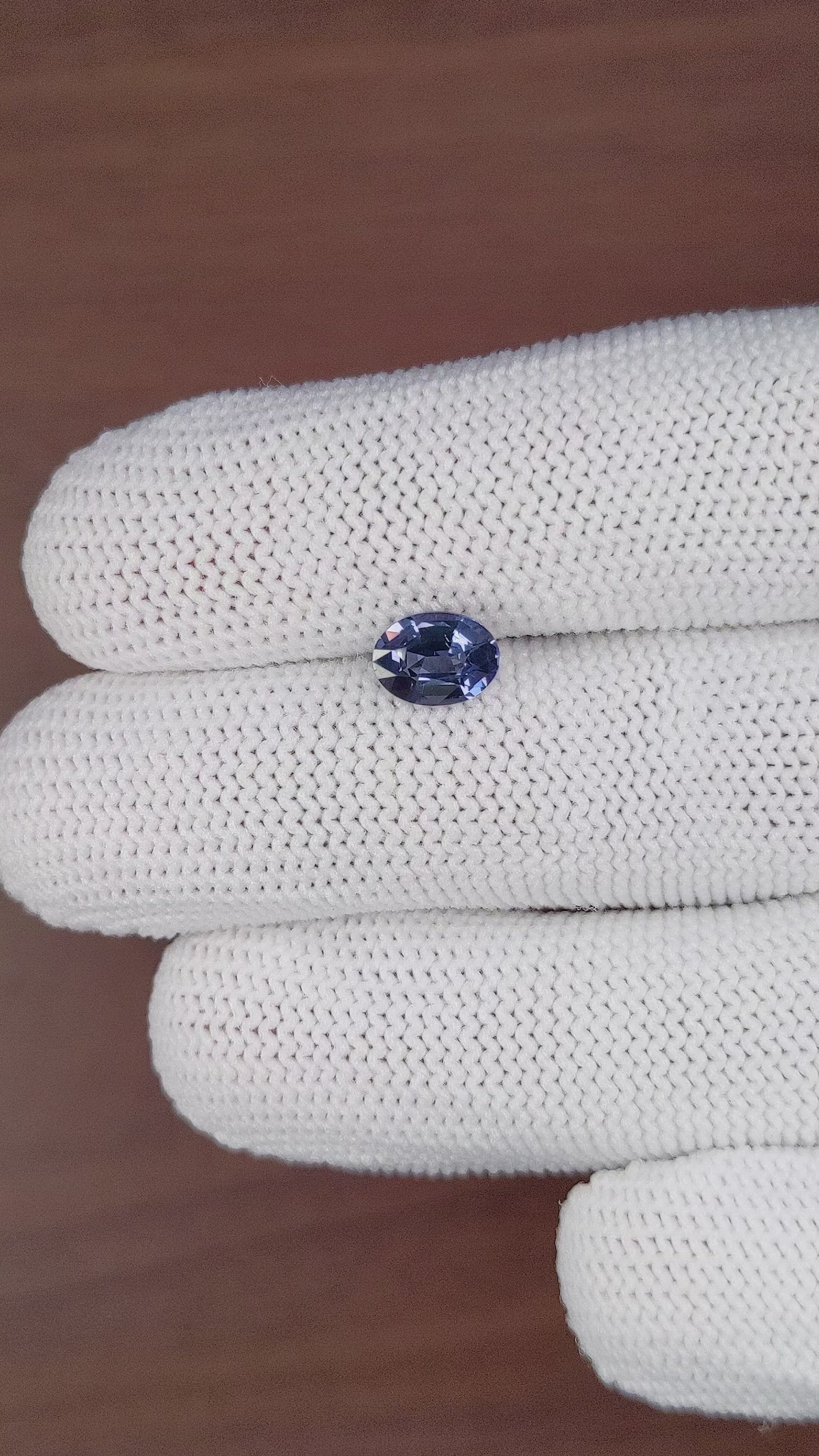 1.22 Ct. Spinel from Ceylon (Sri Lanka) Size Video