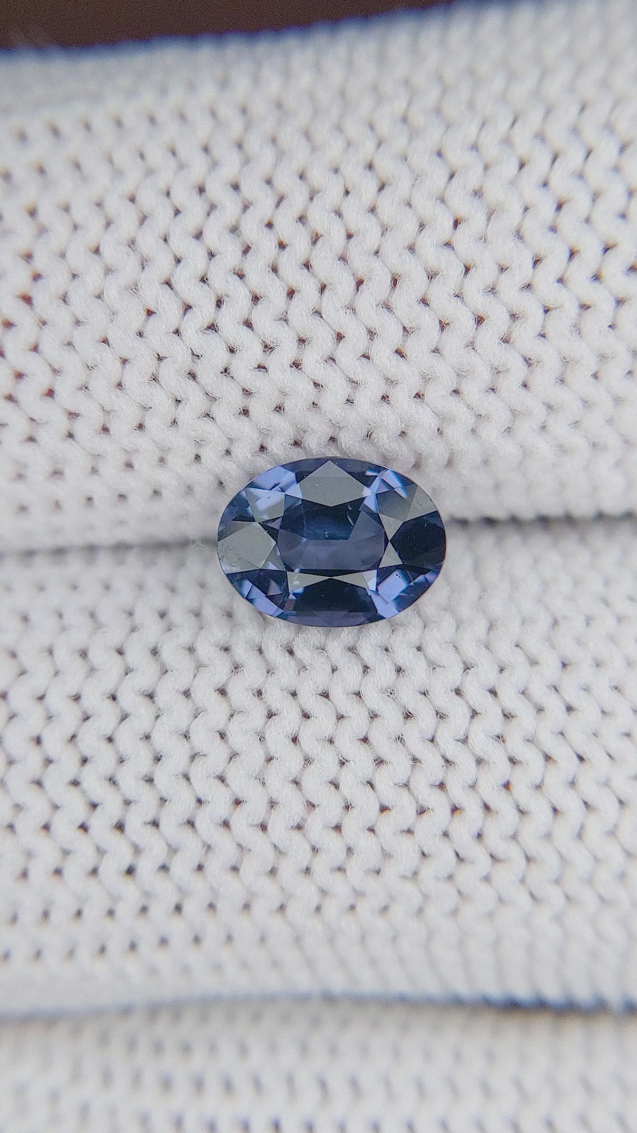 1.22 Ct. Spinel from Ceylon (Sri Lanka) Size Video
