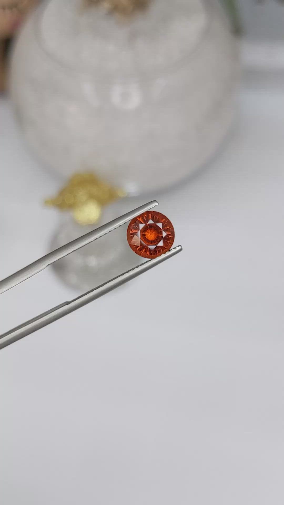 2.28 Ct. Hessonite Garnet from Madagascar Size Video