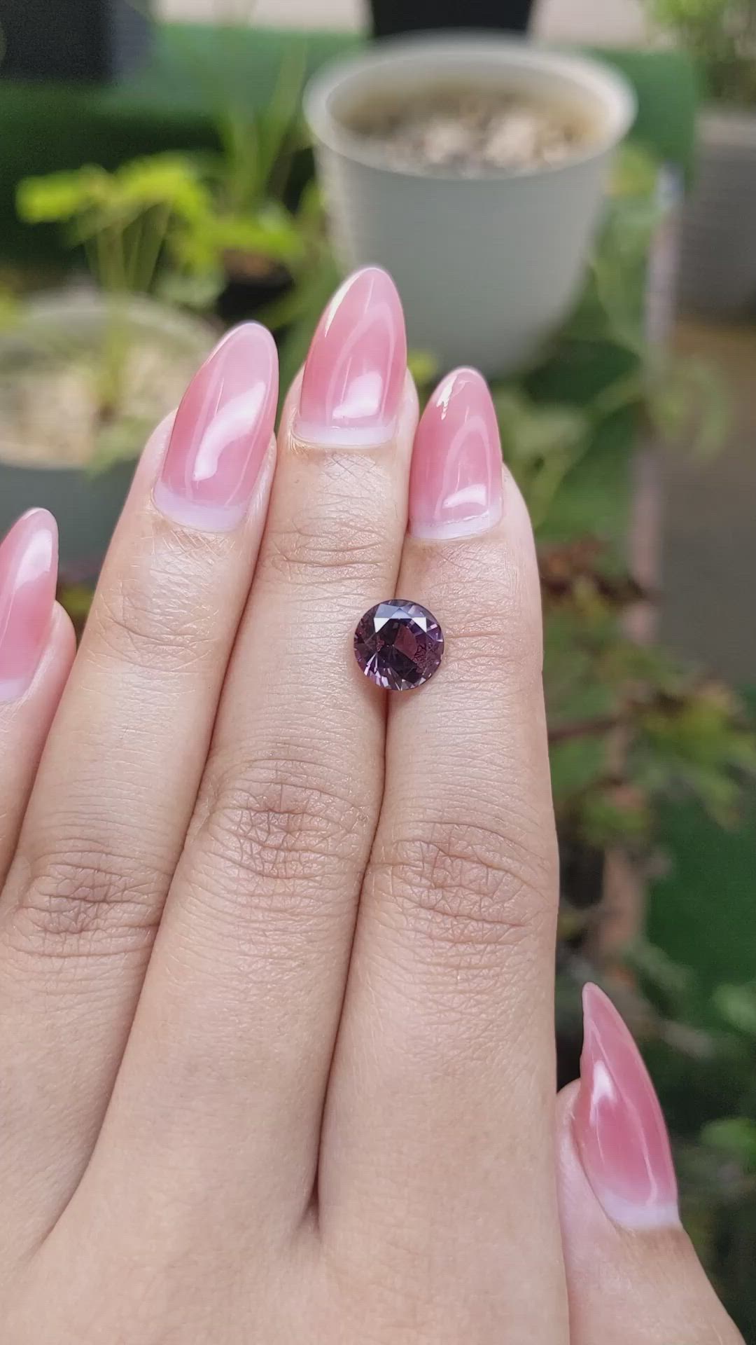 2.64 Ct. Spinel from Ceylon (Sri Lanka) Size Video