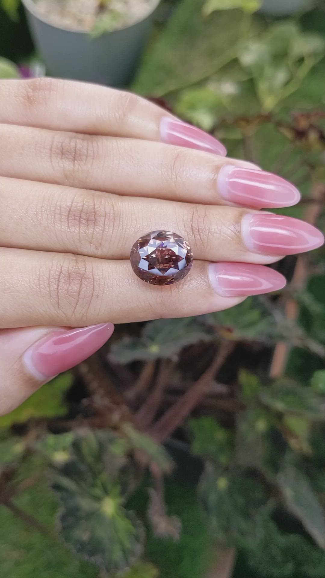 19.39 Ct. Zircon from Ceylon (Sri Lanka) Size Video