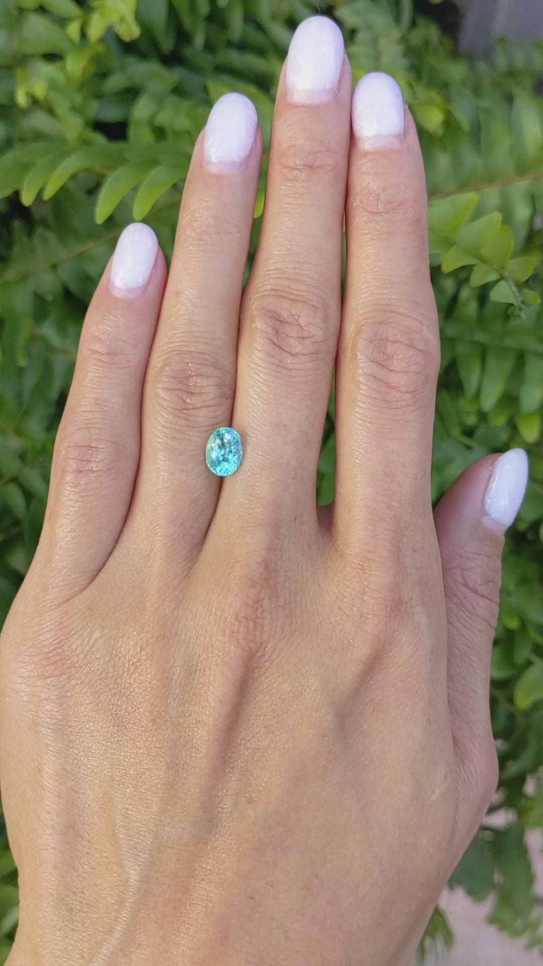 1.48 Ct. Paraiba Tourmaline from Mozambique Size Video