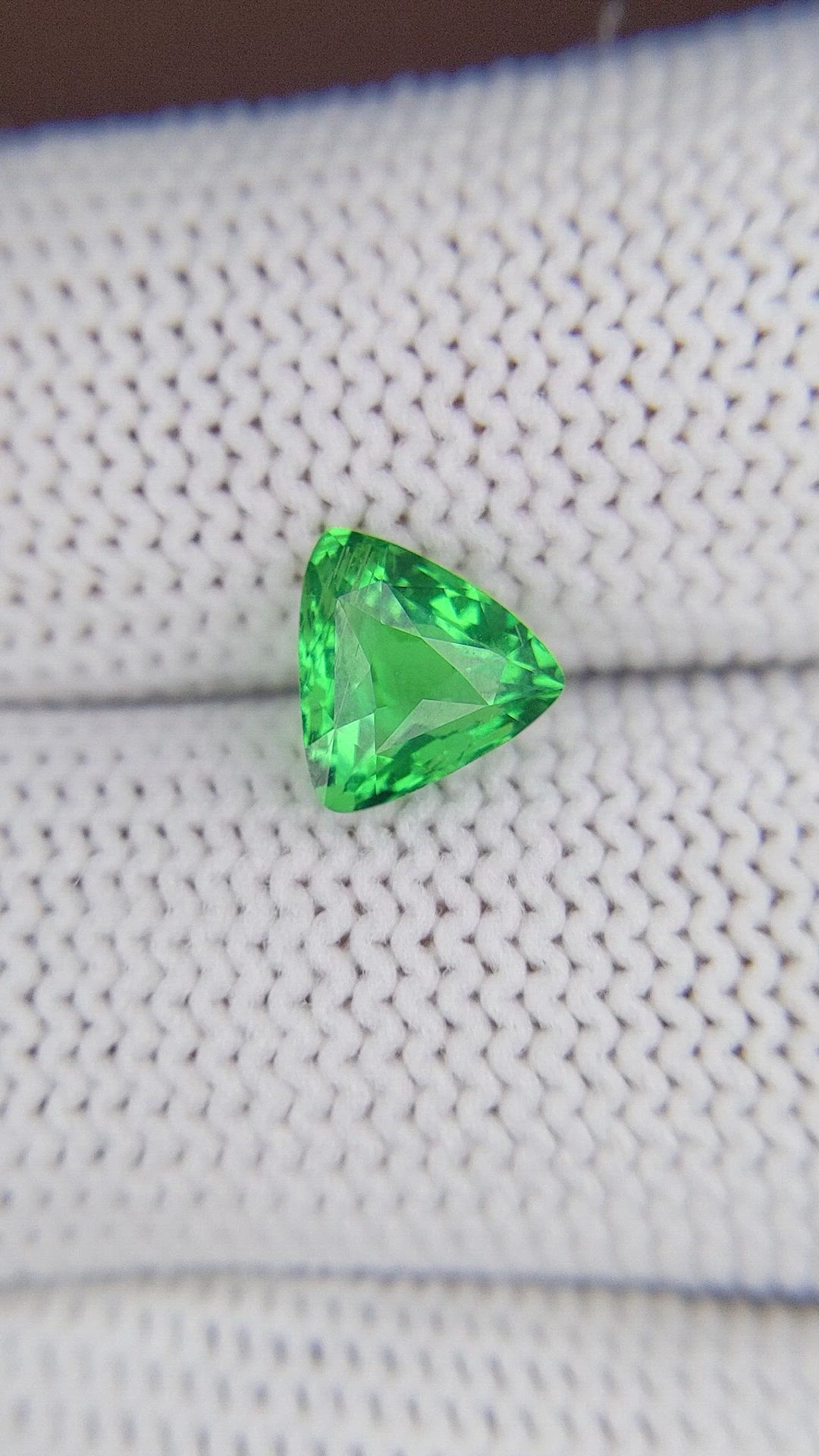 1.65 Ct. Tsavorite Garnet from Madagascar Size Video