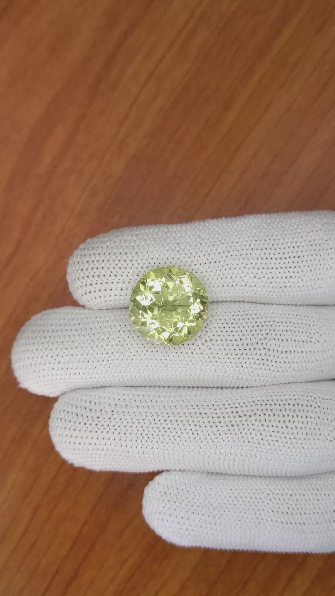 10.83 Ct. White Opal from Russia Size Video