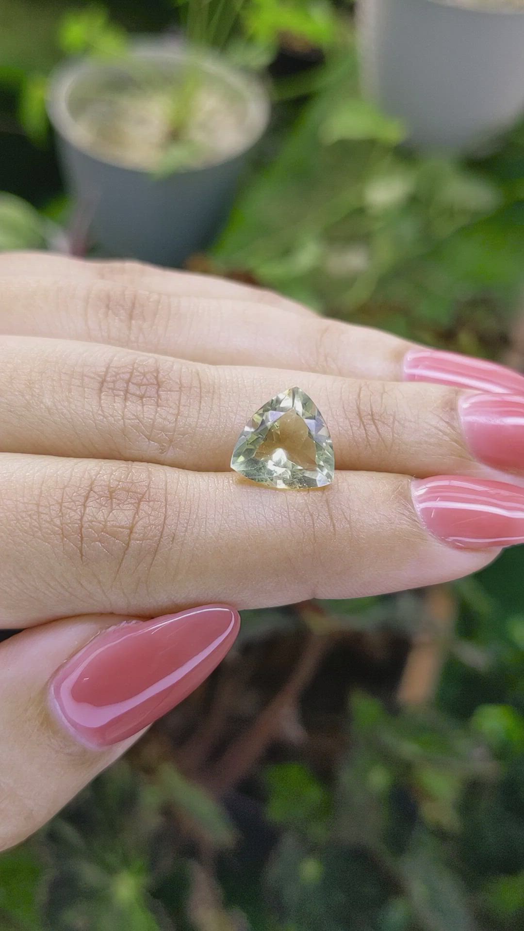 4.26 Ct. White Opal from Russia Size Video