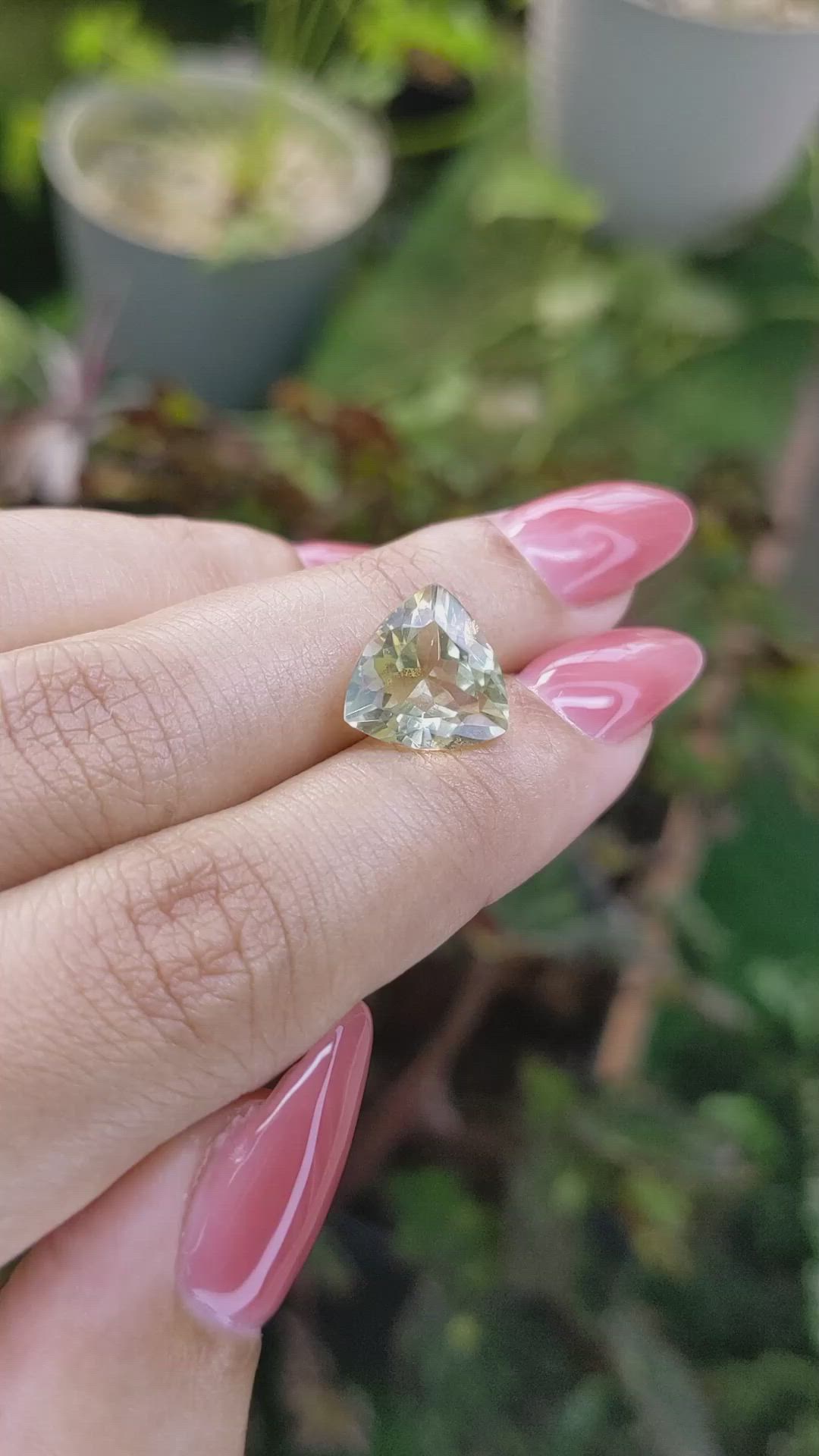 4.26 Ct. White Opal from Russia Size Video