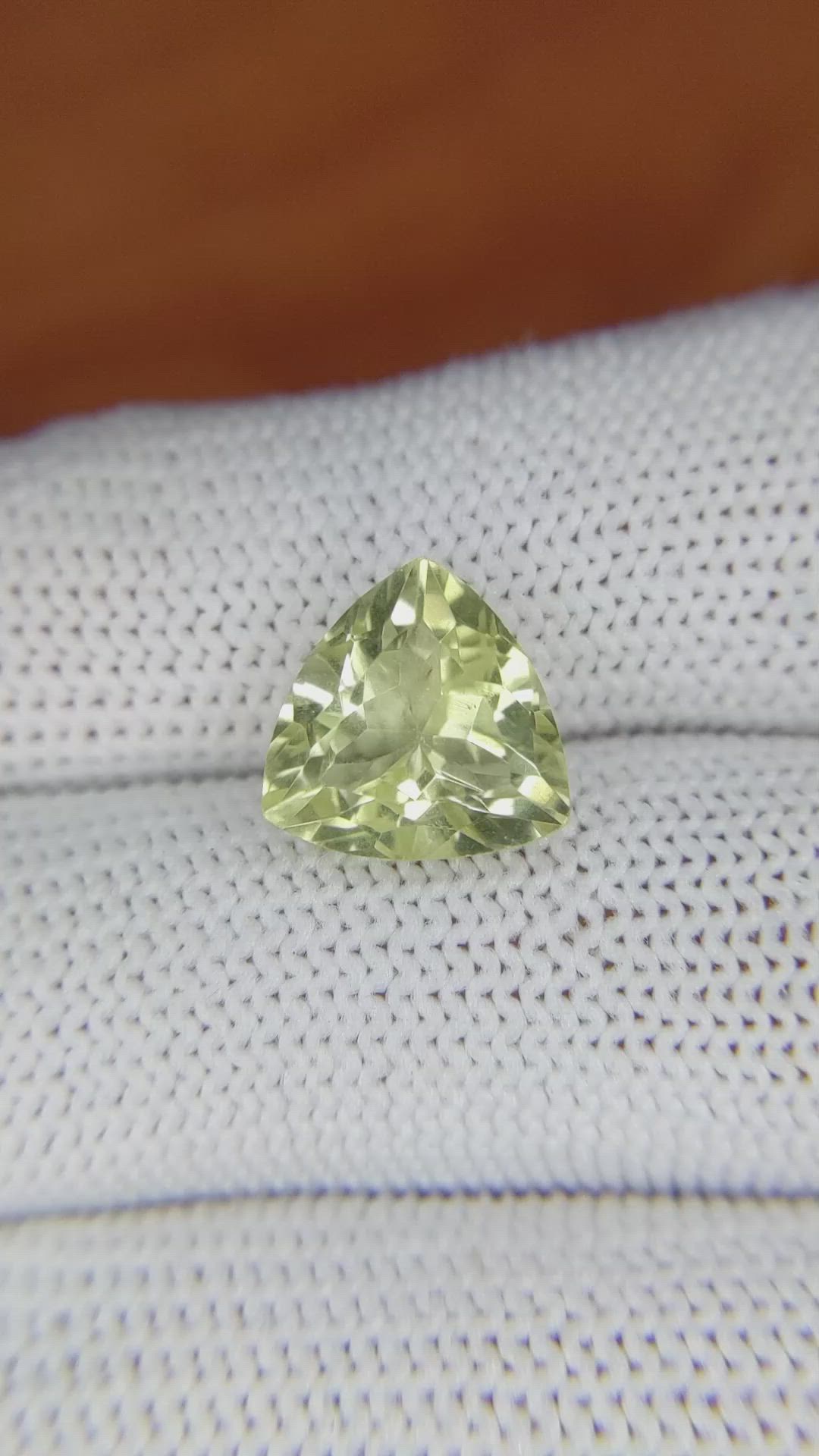 4.26 Ct. White Opal from Russia Size Video