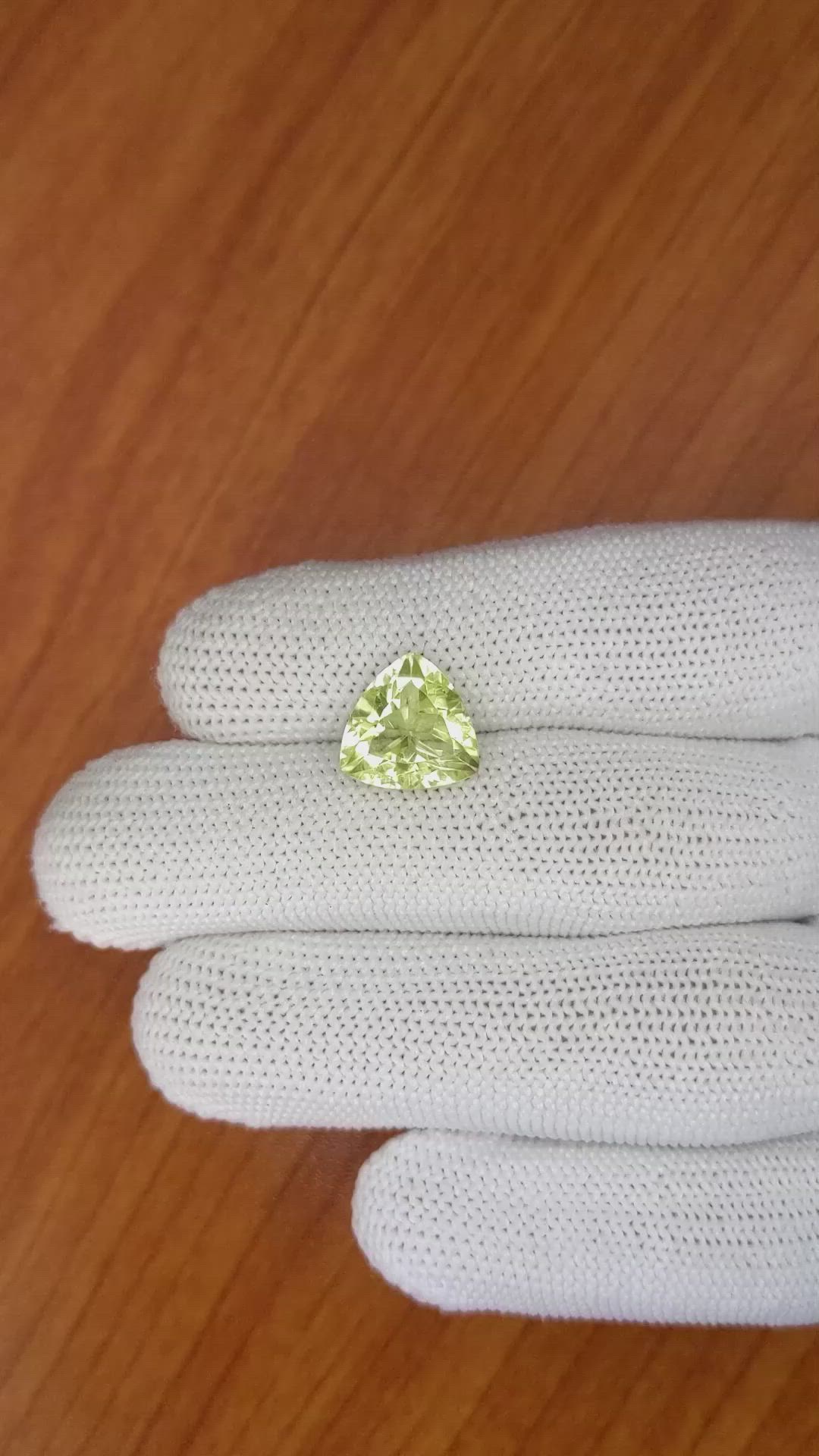 4.26 Ct. White Opal from Russia Size Video