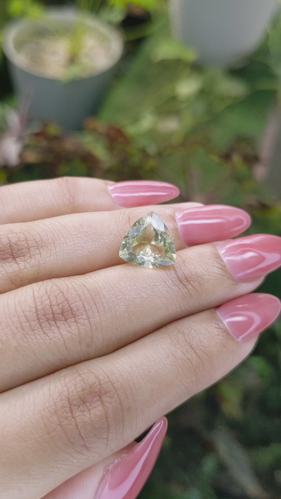 4.26 Ct. White Opal from Russia Size Video