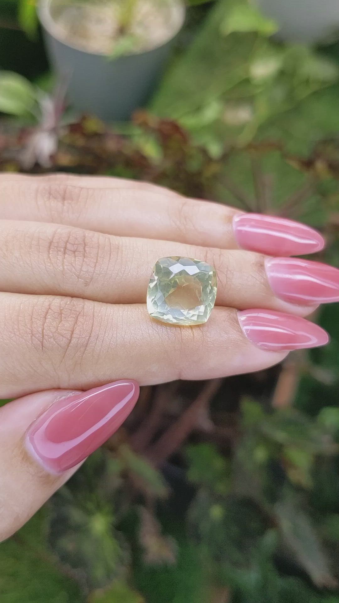 9.26 Ct. White Opal from Russia Size Video