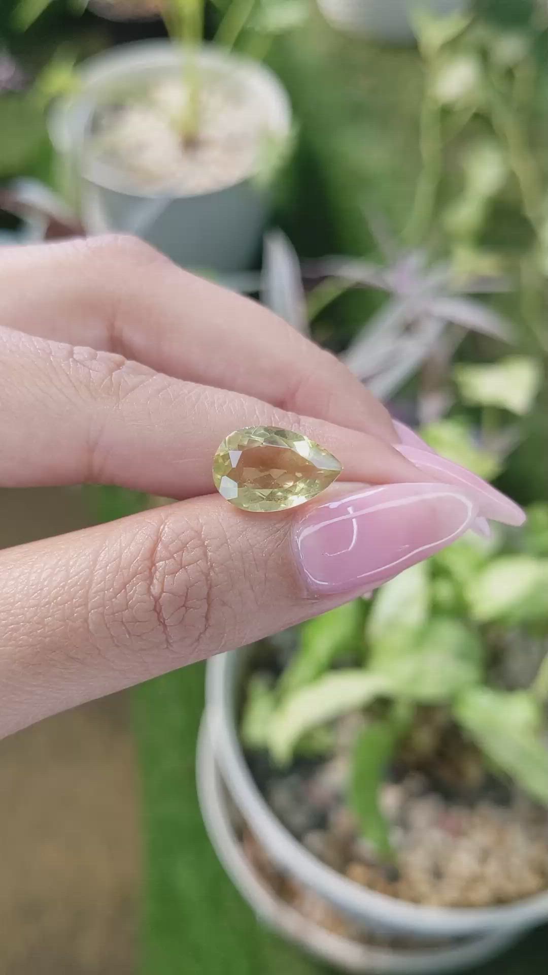 4.53 Ct. White Opal from Russia Size Video