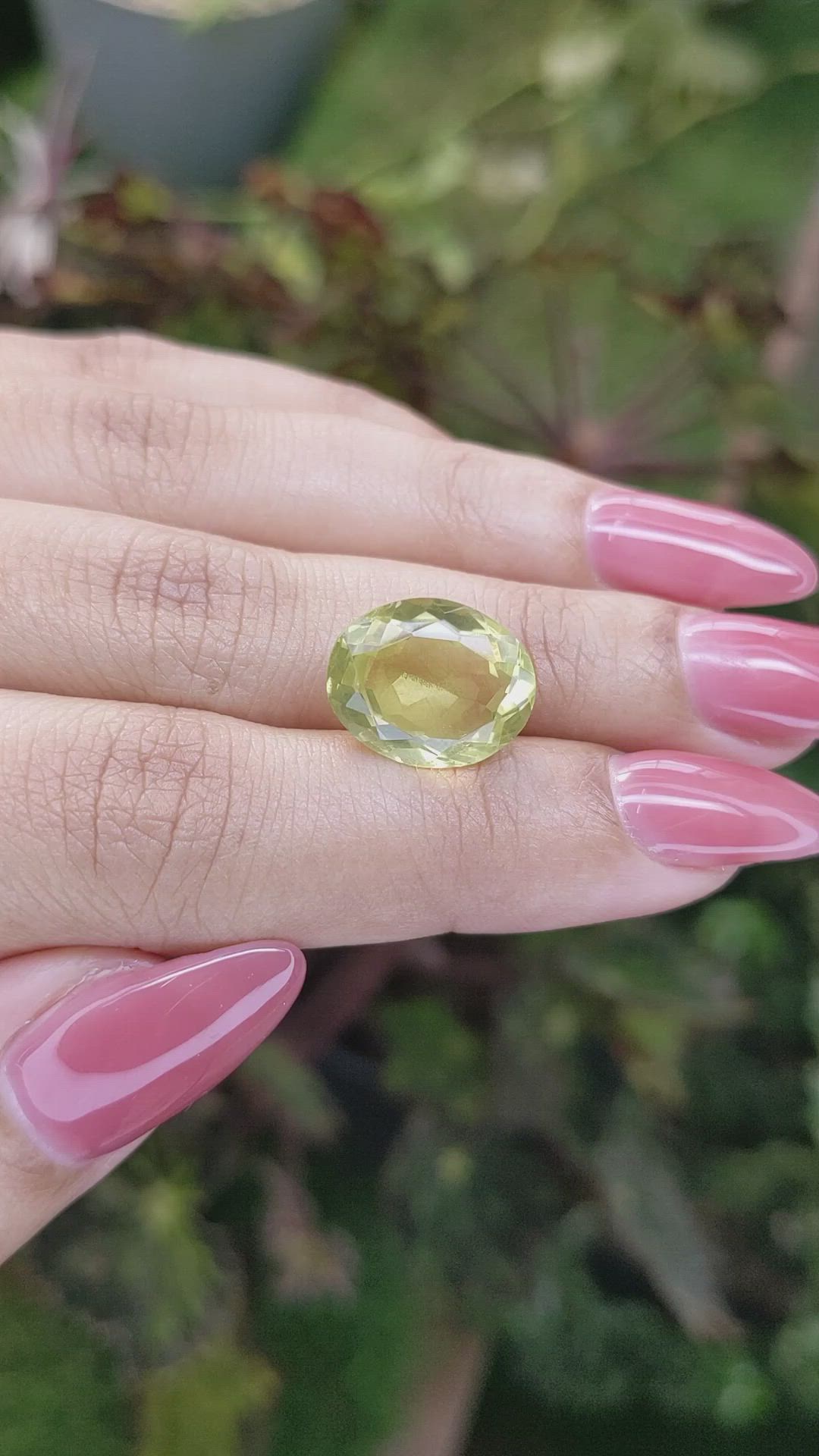 7.26 Ct. White Opal from Russia Size Video