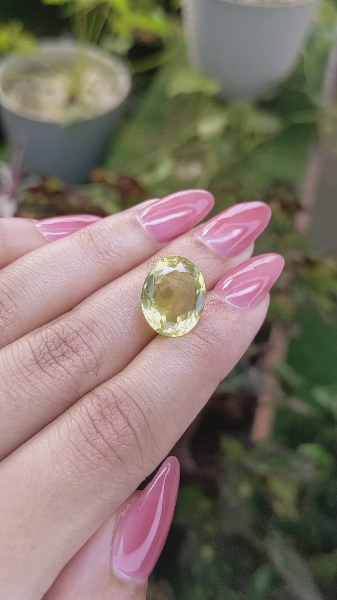 7.26 Ct. White Opal from Russia Size Video
