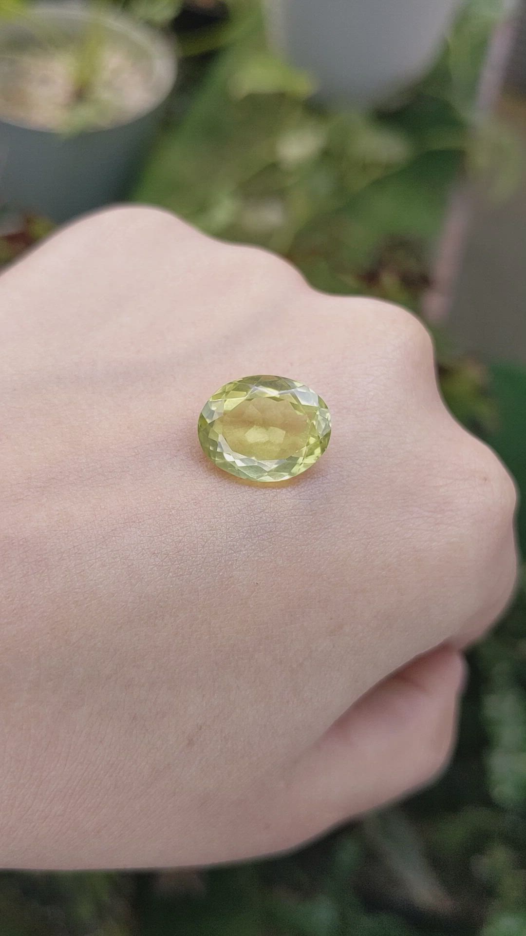 7.26 Ct. White Opal from Russia Size Video