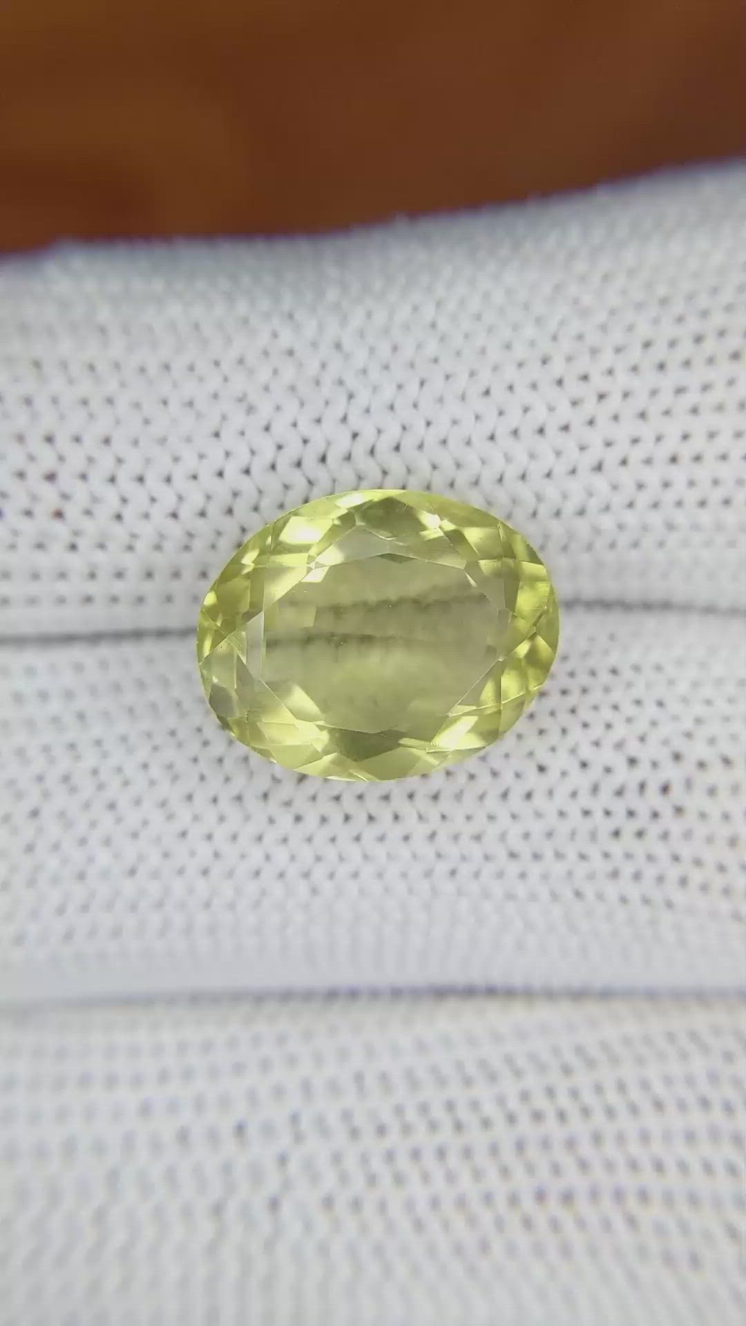 7.26 Ct. White Opal from Russia Size Video
