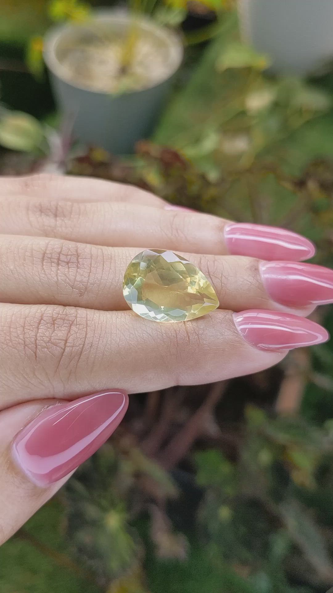 9.16 Ct. White Opal from Russia Size Video