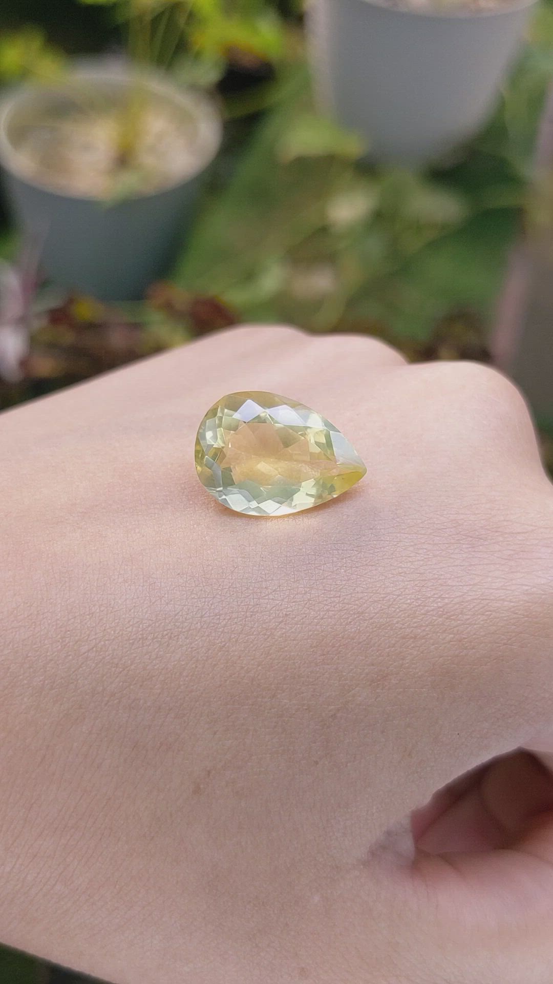 9.16 Ct. White Opal from Russia Size Video