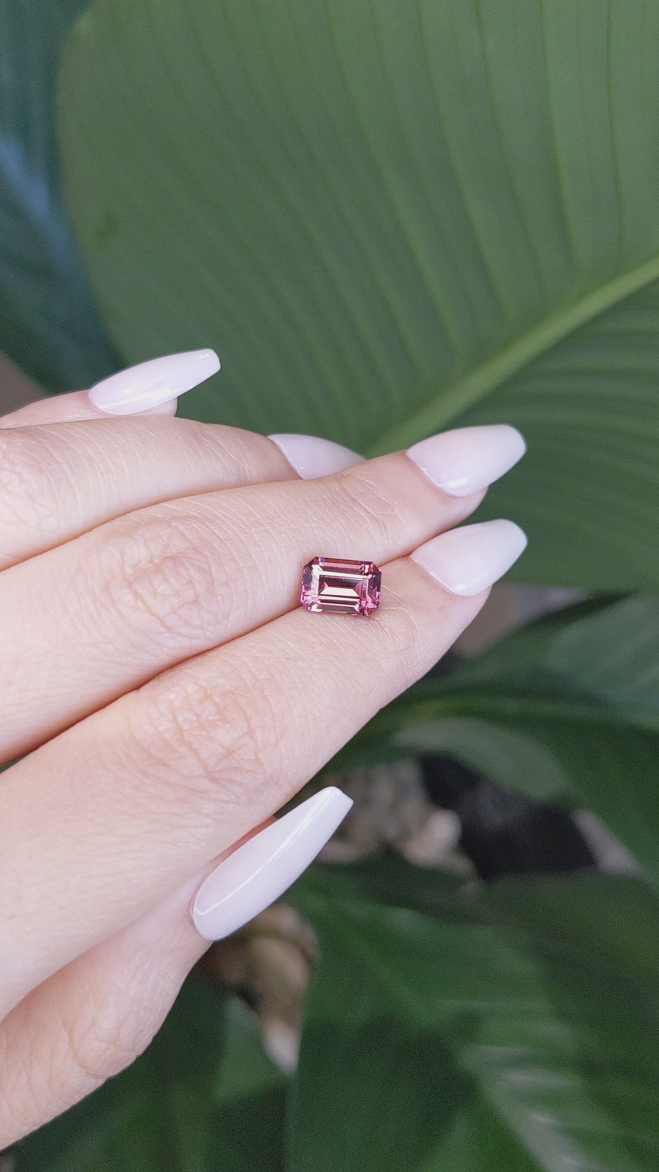 2.04 Ct. Tourmaline from Mozambique Size Video