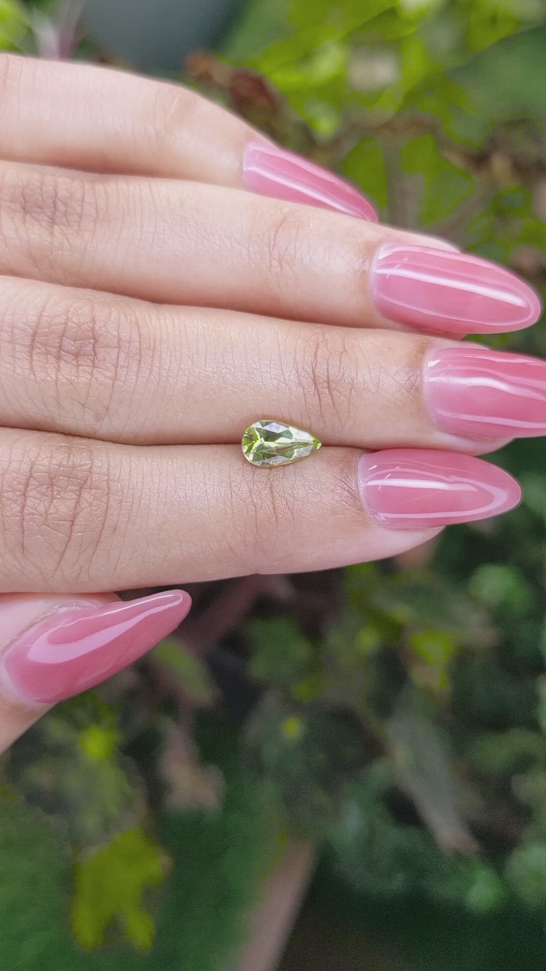 1.03 Ct. White Opal from Ceylon (Sri Lanka) Size Video