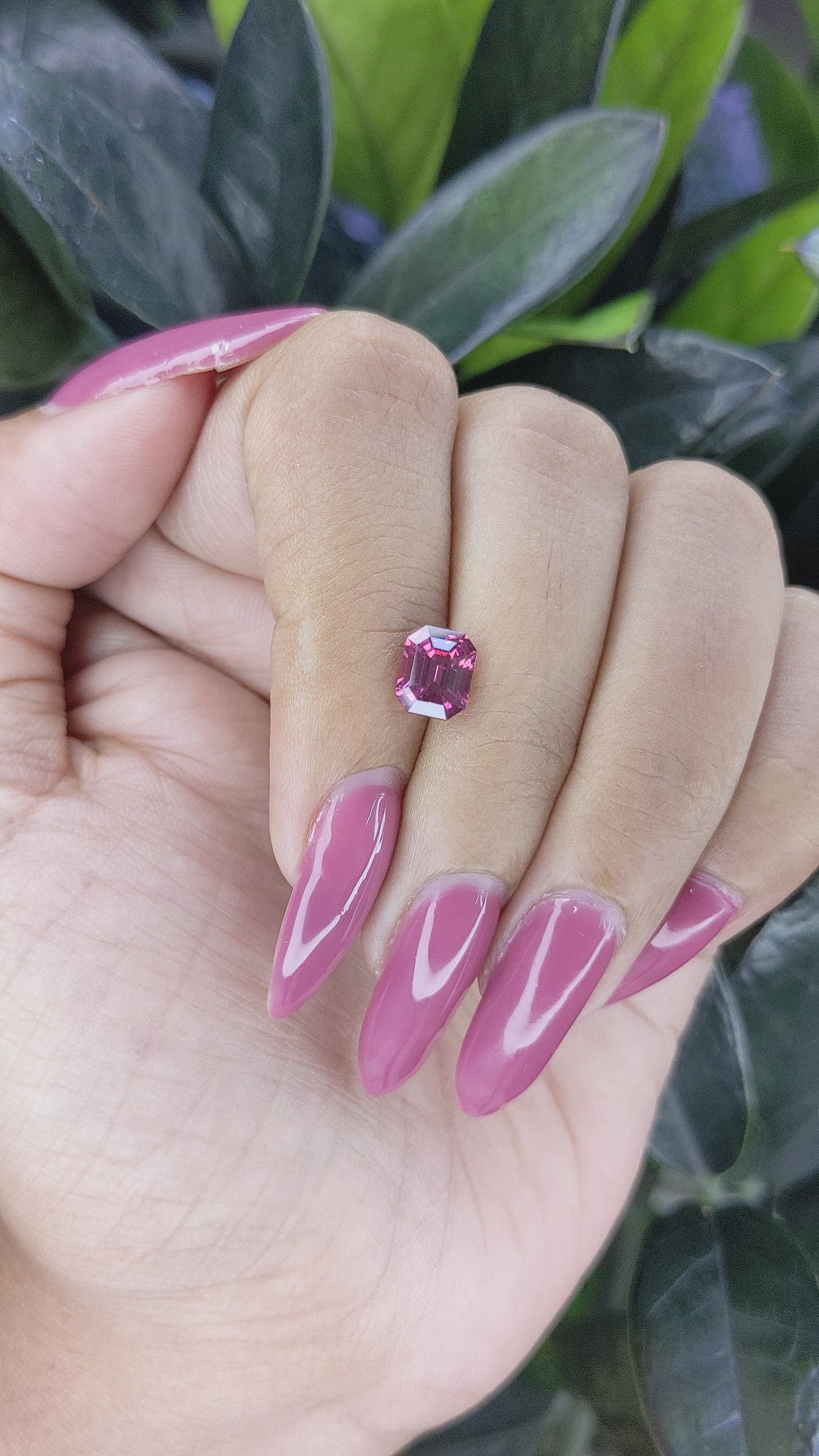 1.62 Ct. Garnet from Tanzania Size Video