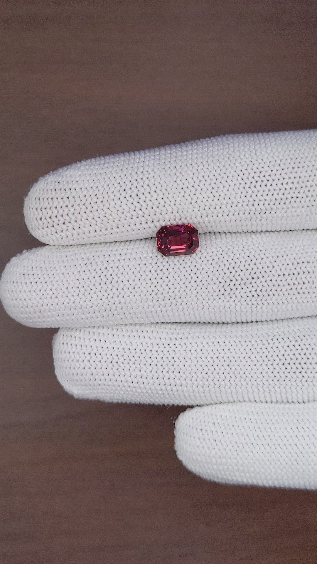 2.09 Ct. Garnet from Tanzania Size Video