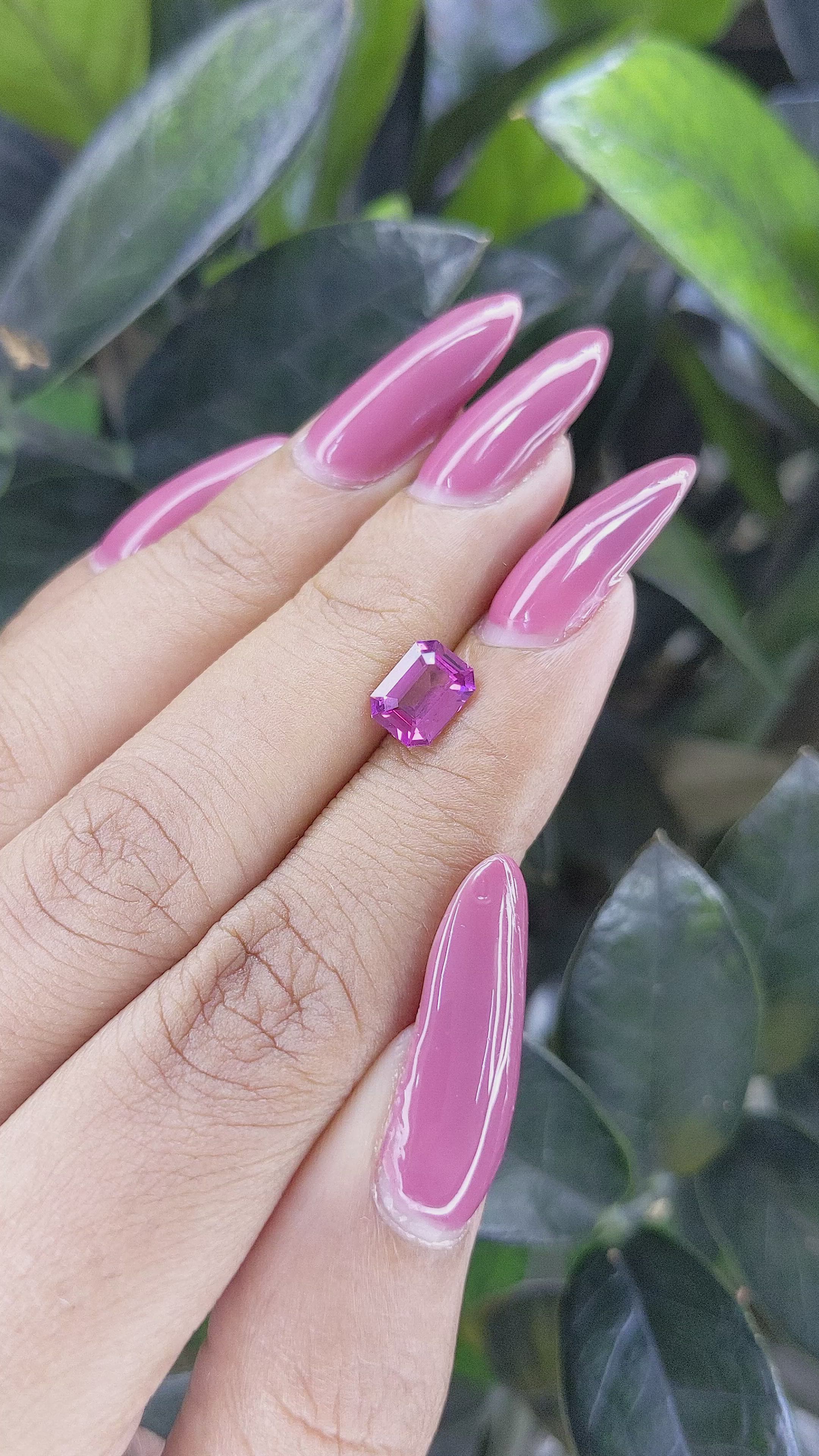 1.30 Ct. Garnet from Tanzania Size Video