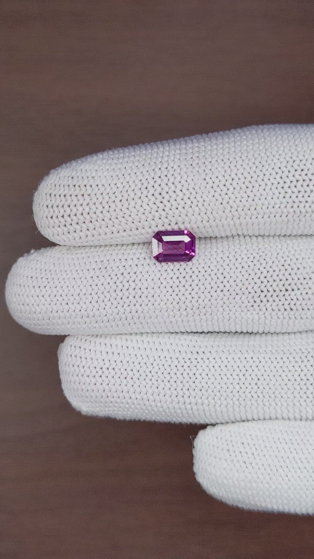 1.30 Ct. Garnet from Tanzania Size Video