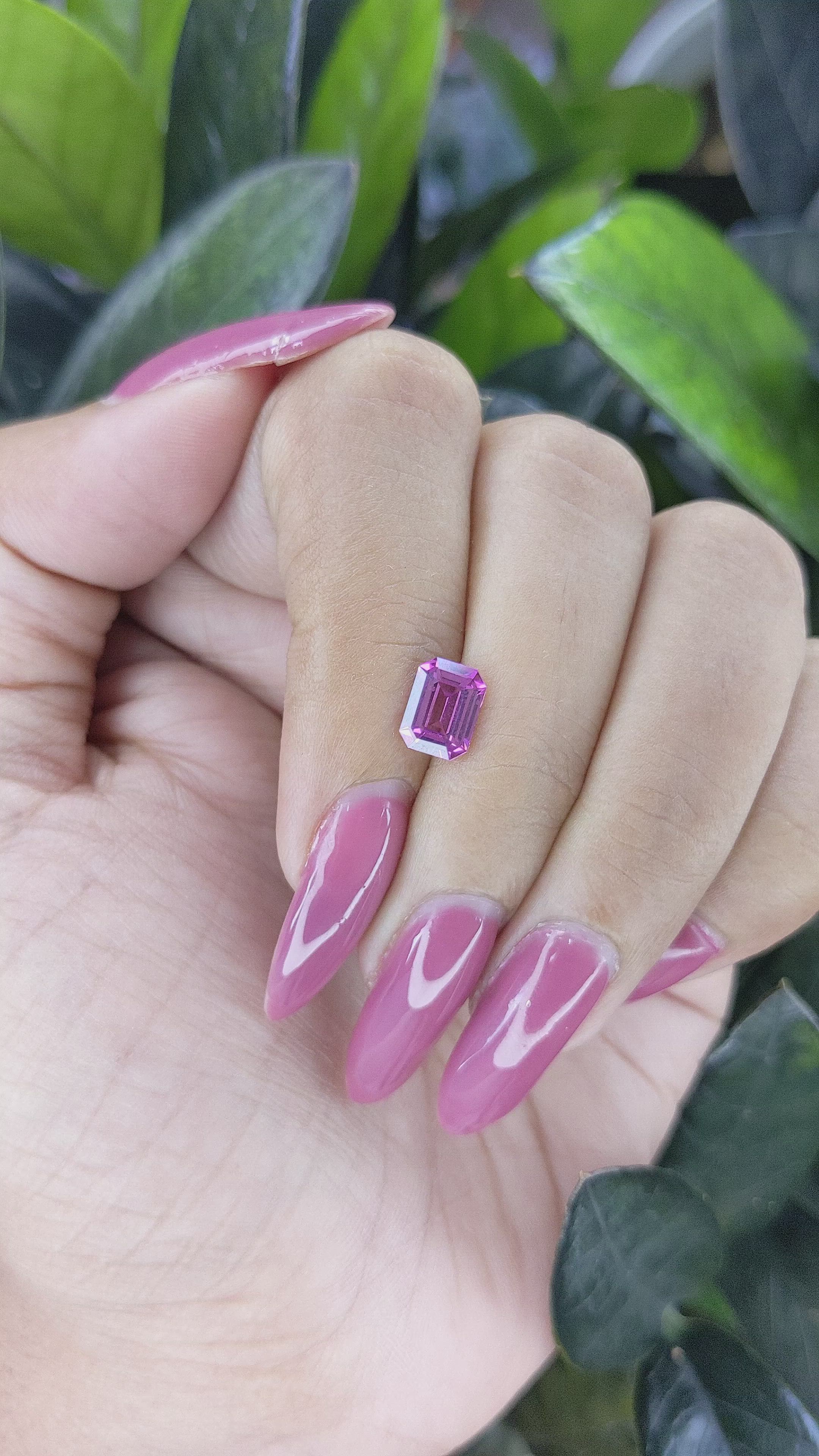 1.30 Ct. Garnet from Tanzania Size Video