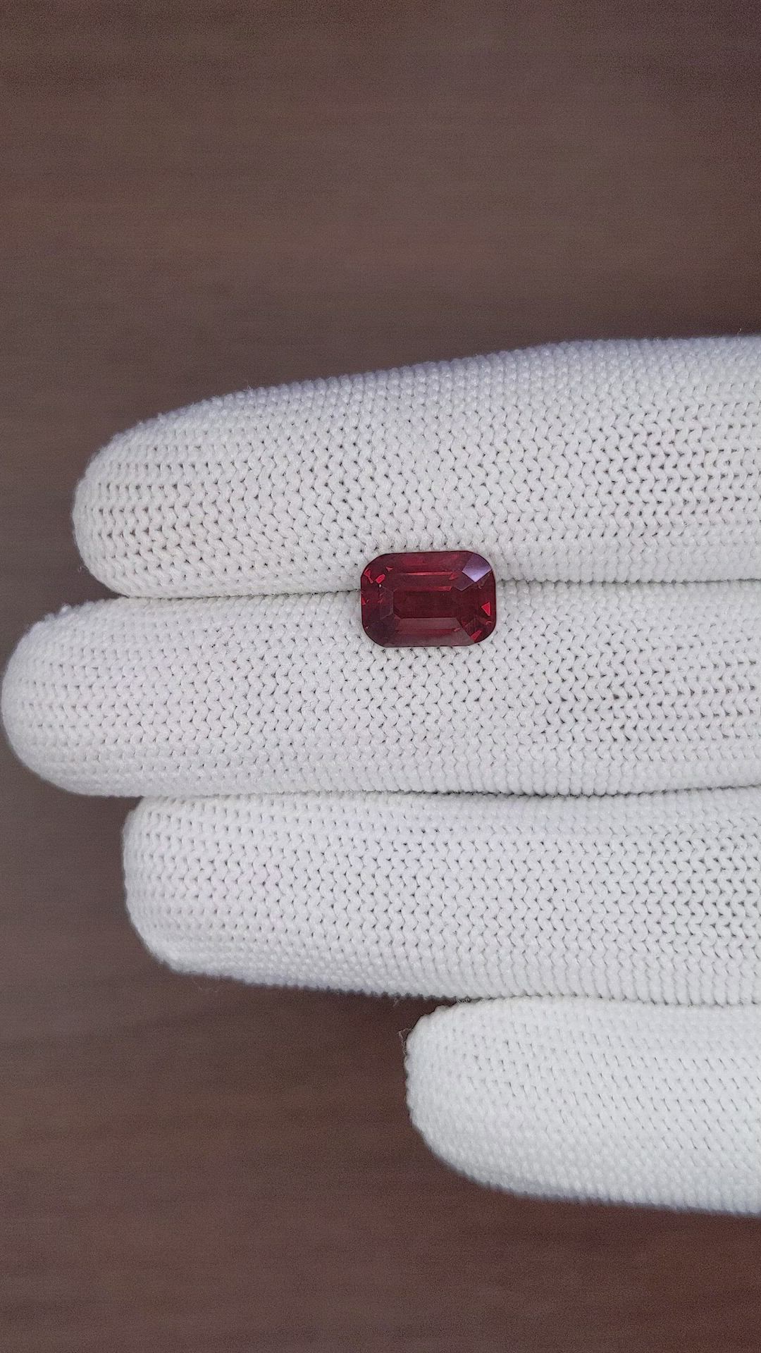 4.18 Ct. Garnet from Tanzania Size Video