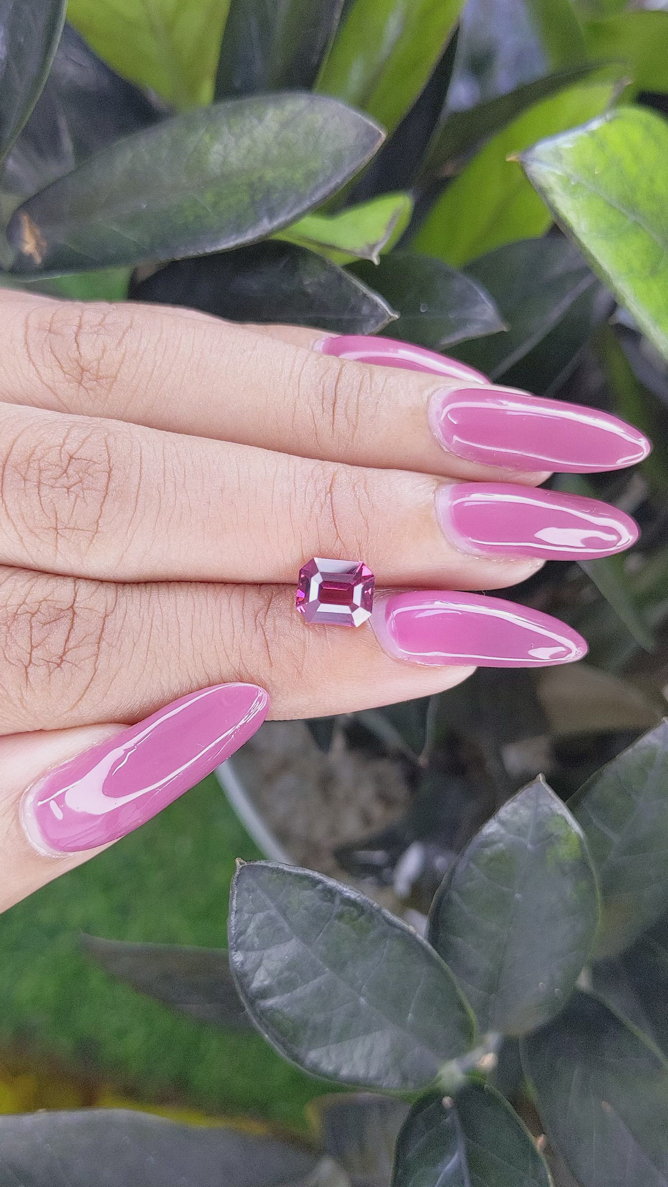 1.98 Ct. Garnet from Tanzania Size Video