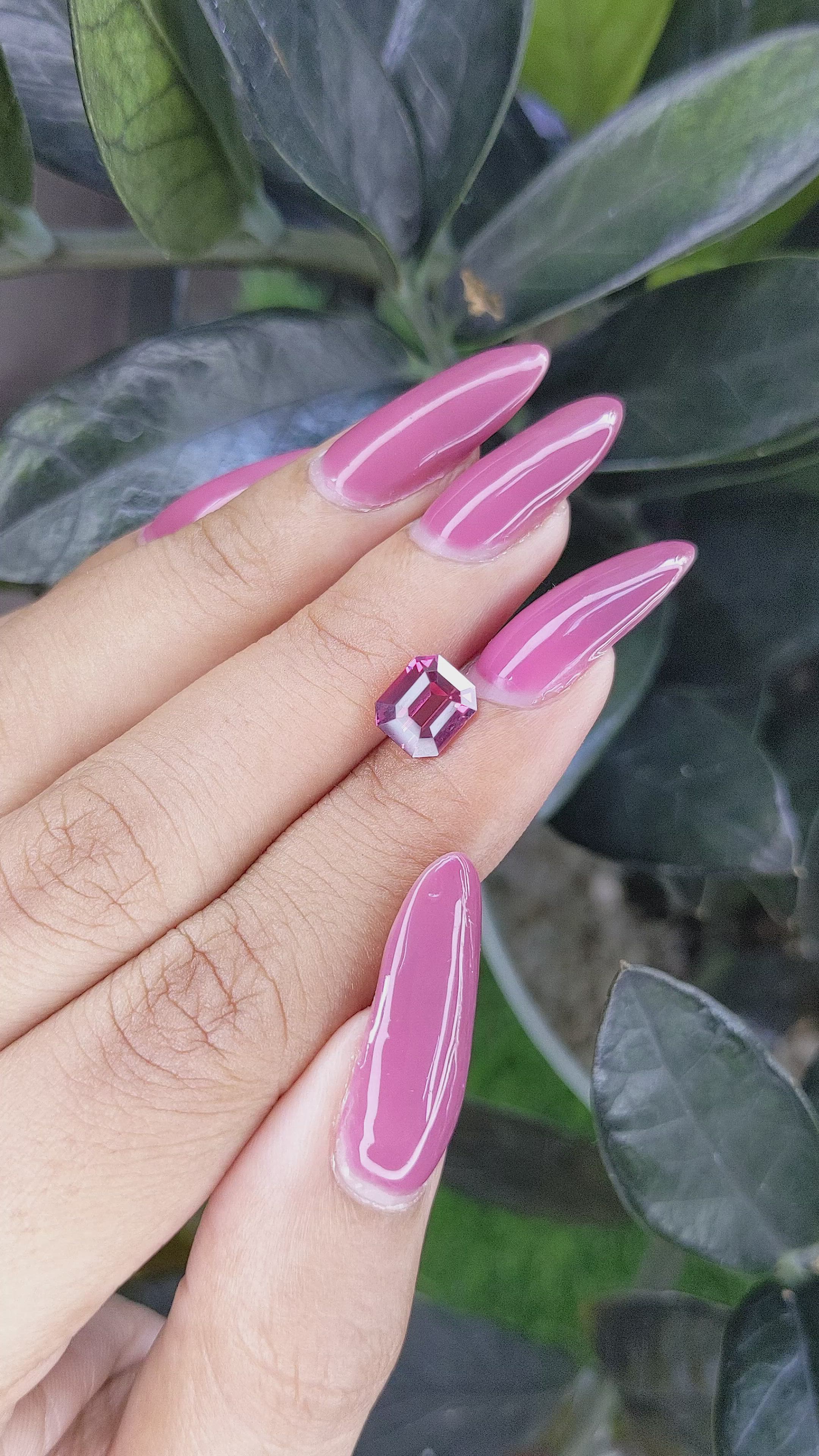 1.98 Ct. Garnet from Tanzania Size Video