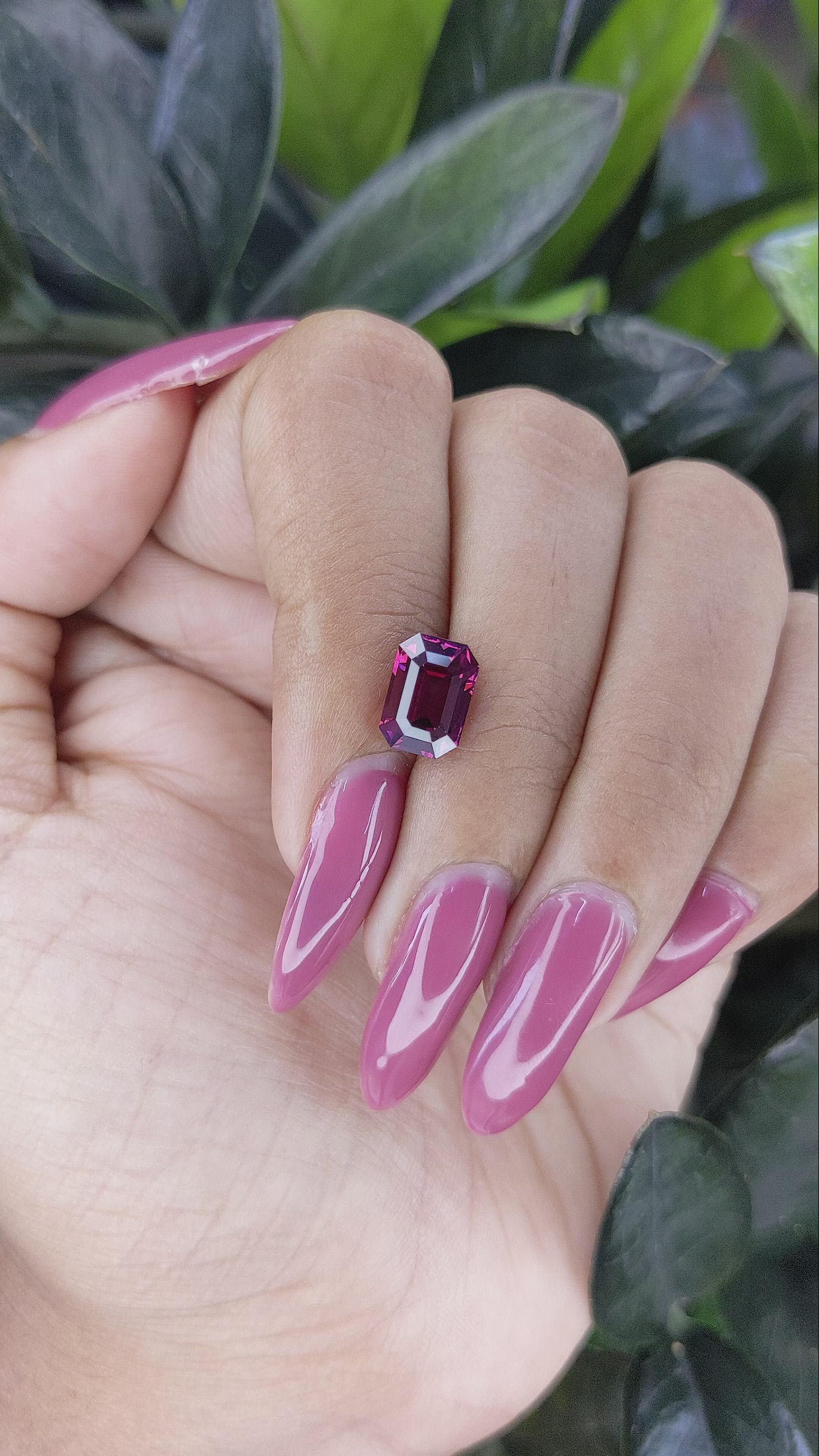 3.12 Ct. Garnet from Tanzania Size Video