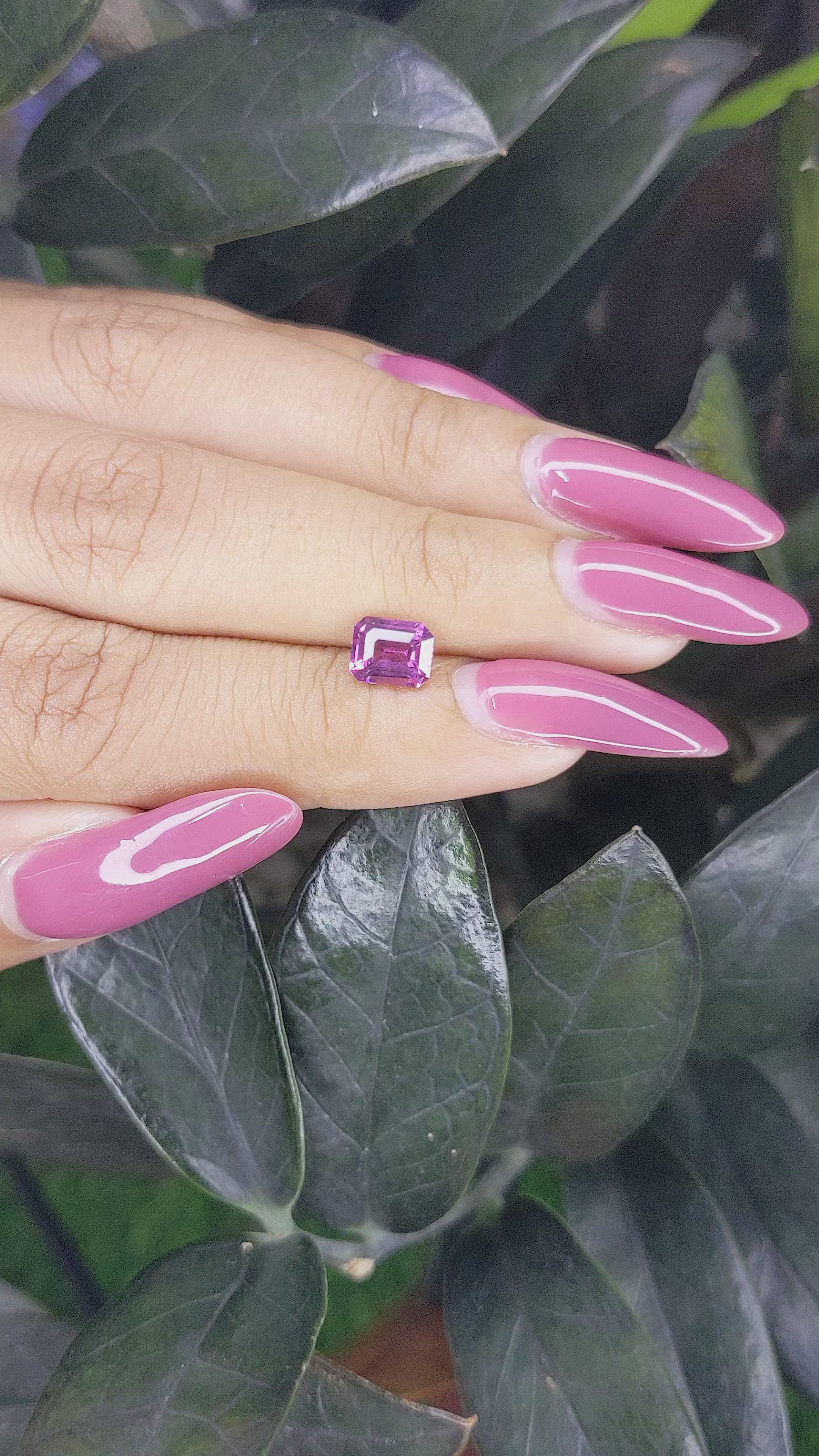 1.22 Ct. Garnet from Tanzania Size Video